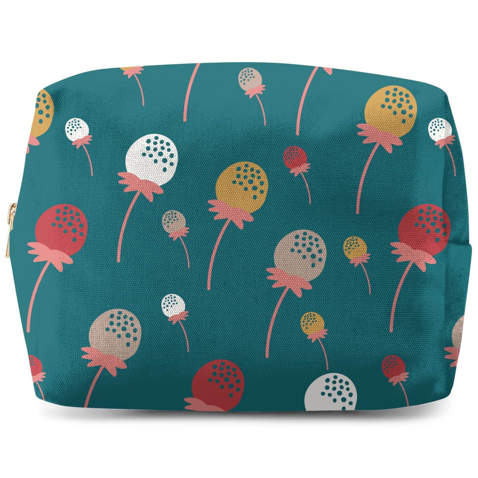 Retro Strawberries Wash Bag