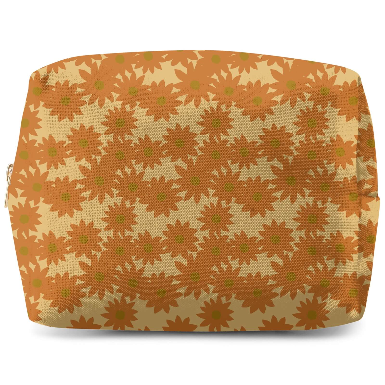 Fuzzy Flowers Wash Bag