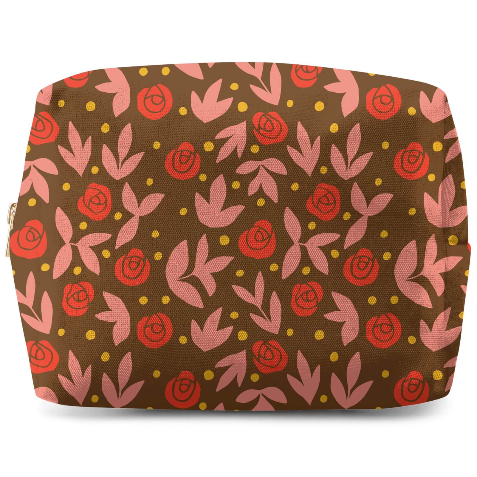 Retro Roses Wash Bag