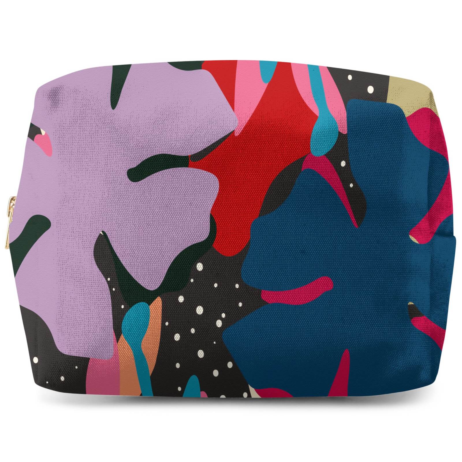 Abstract Retro Botanicals Wash Bag