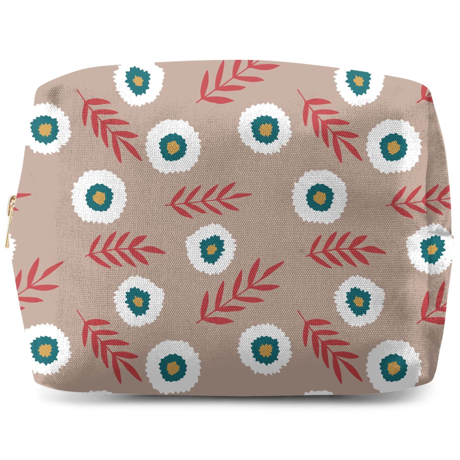 Fuzzy Flowers And Branches Wash Bag