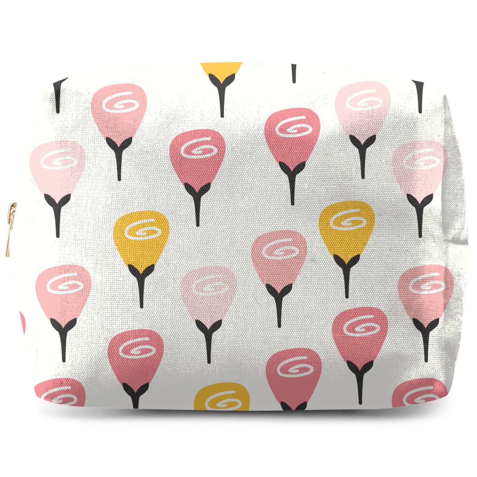 Multi Retro Roses Wash Bag