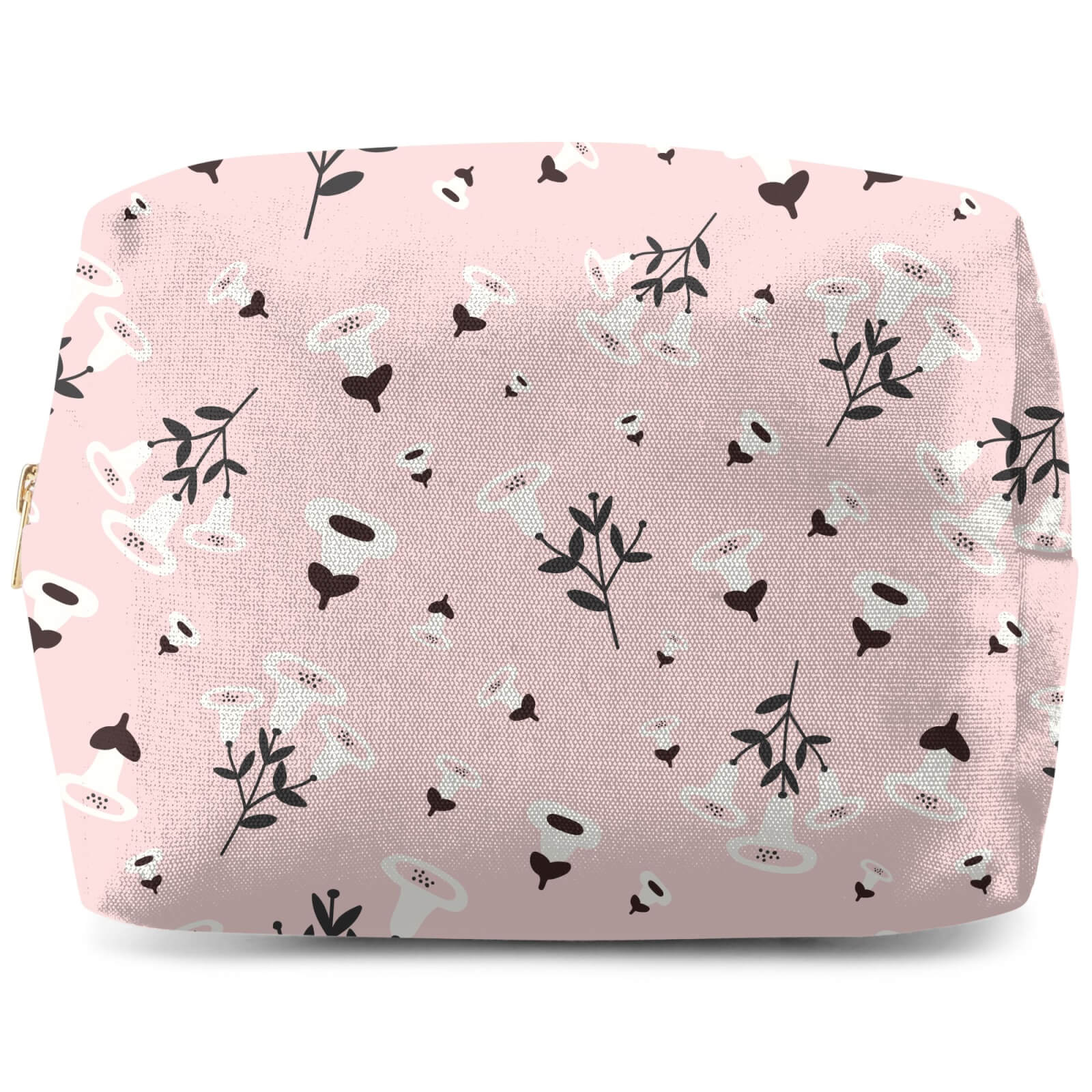 Retro Bell Flowers Wash Bag