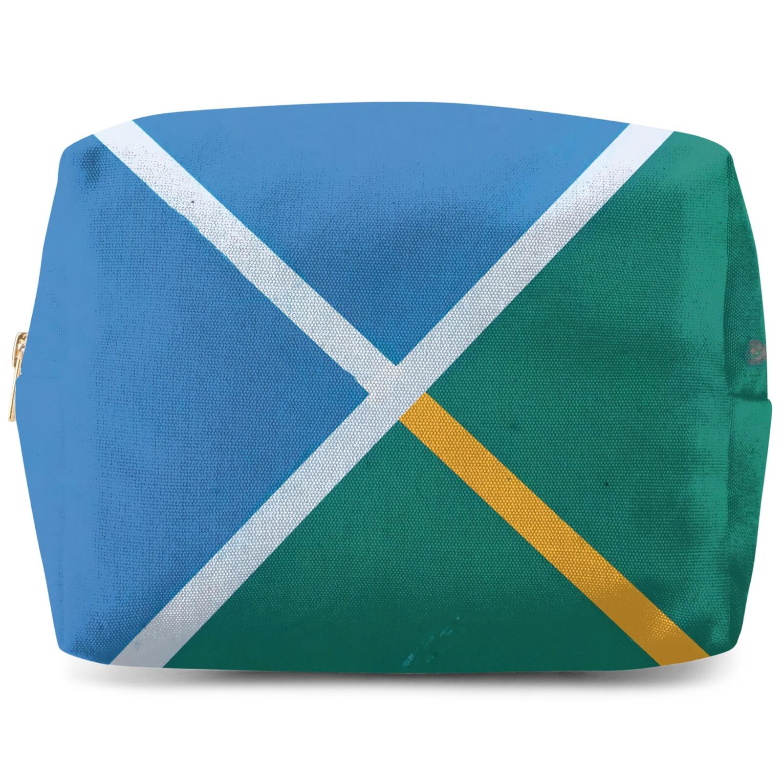 Sport Geometric Wash Bag