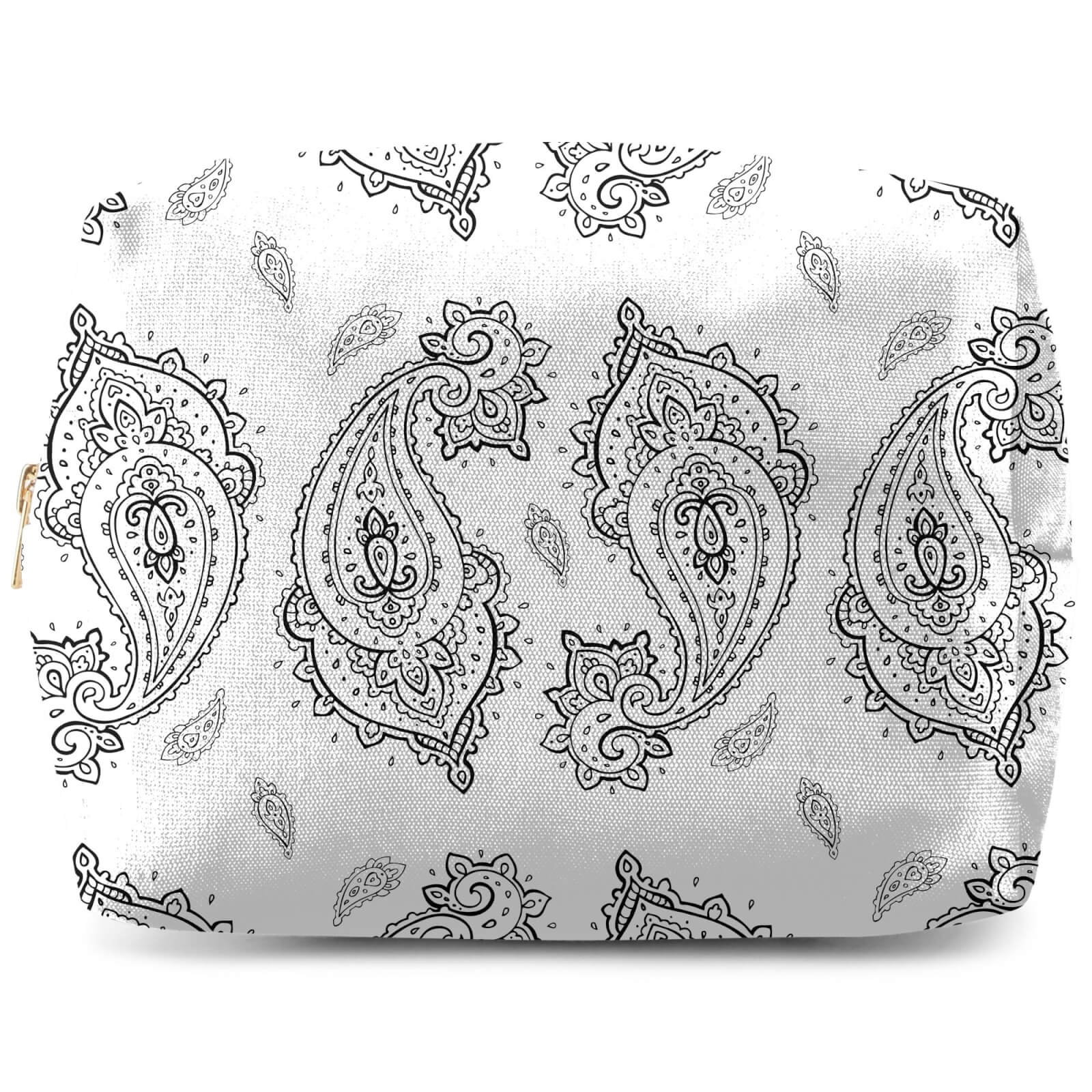 Overlapped Paisley Wash Bag