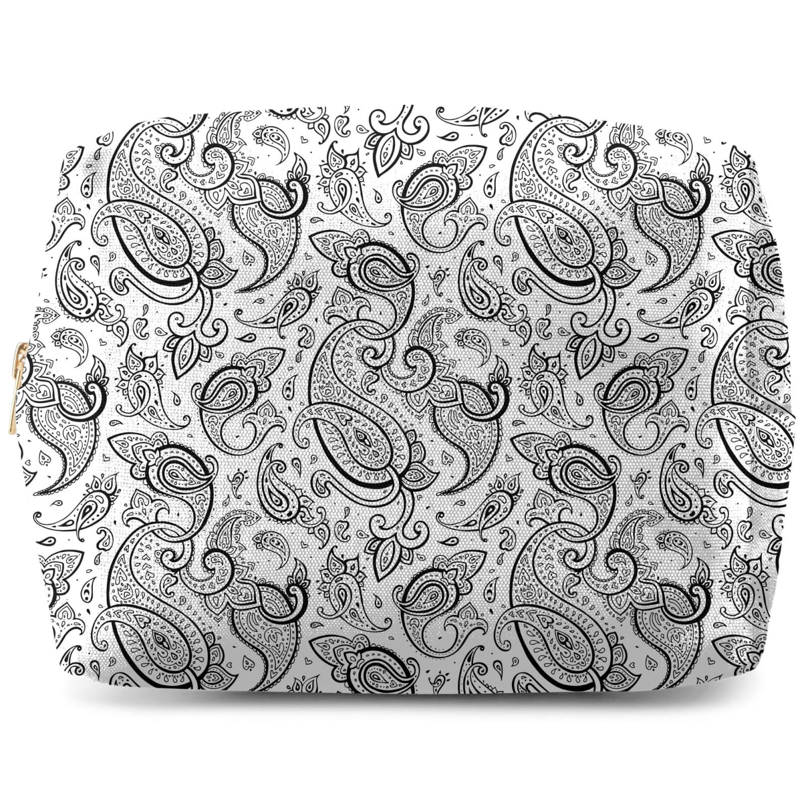 Layered Swirls Paisley Wash Bag