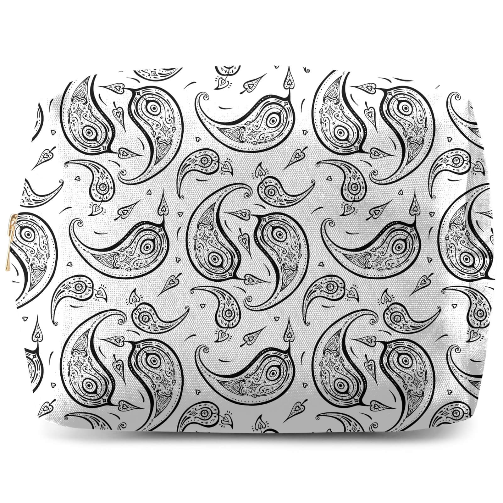 Tear Drop Paisley Wash Bag