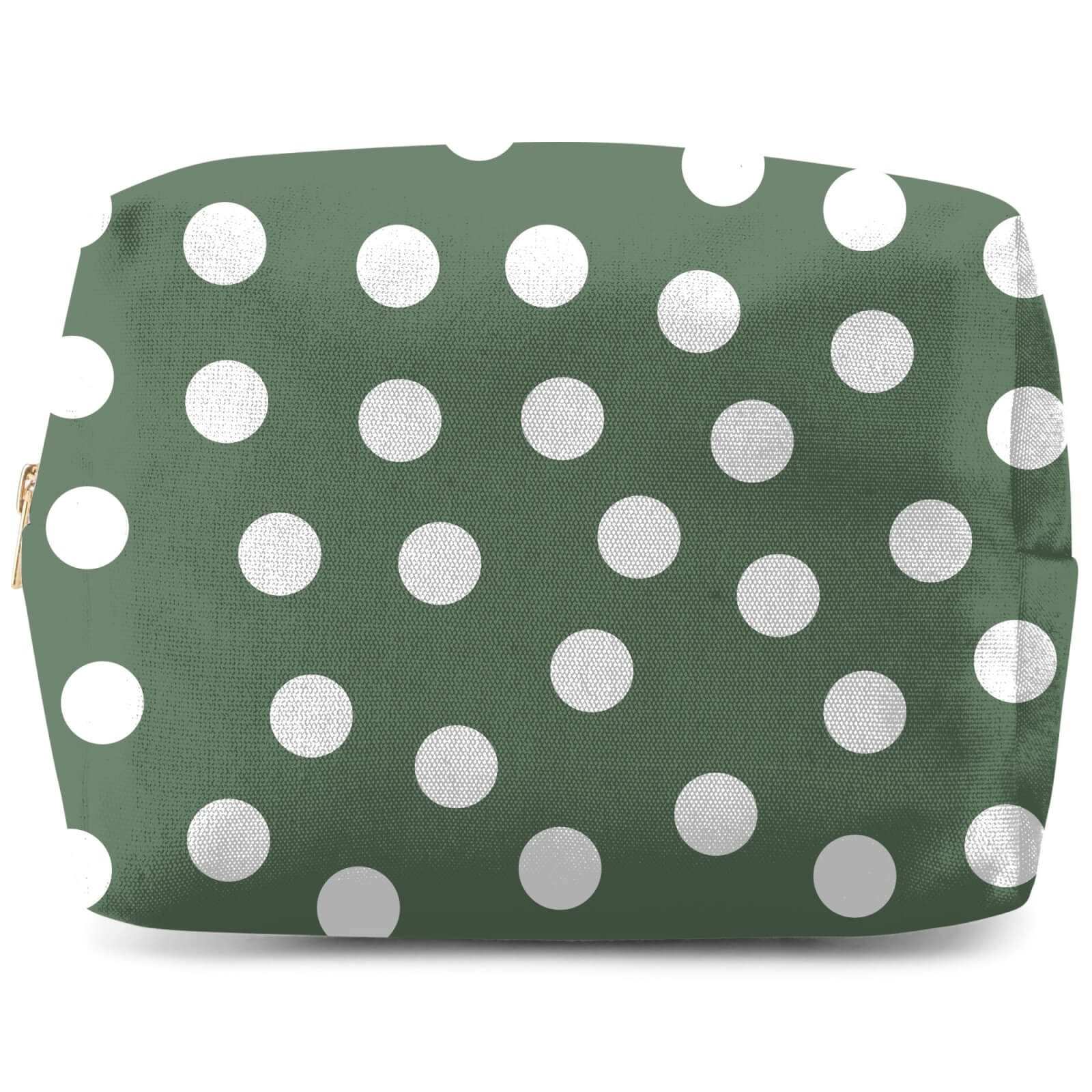 Khaki Polka Dots Wash Bag