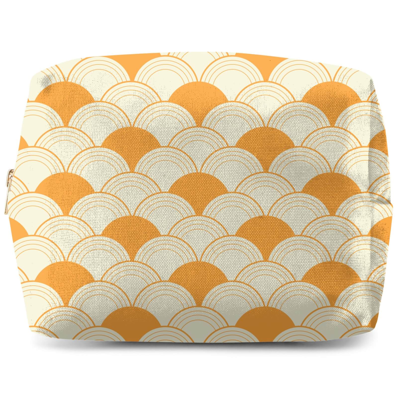 Chinese Fan Pattern Wash Bag