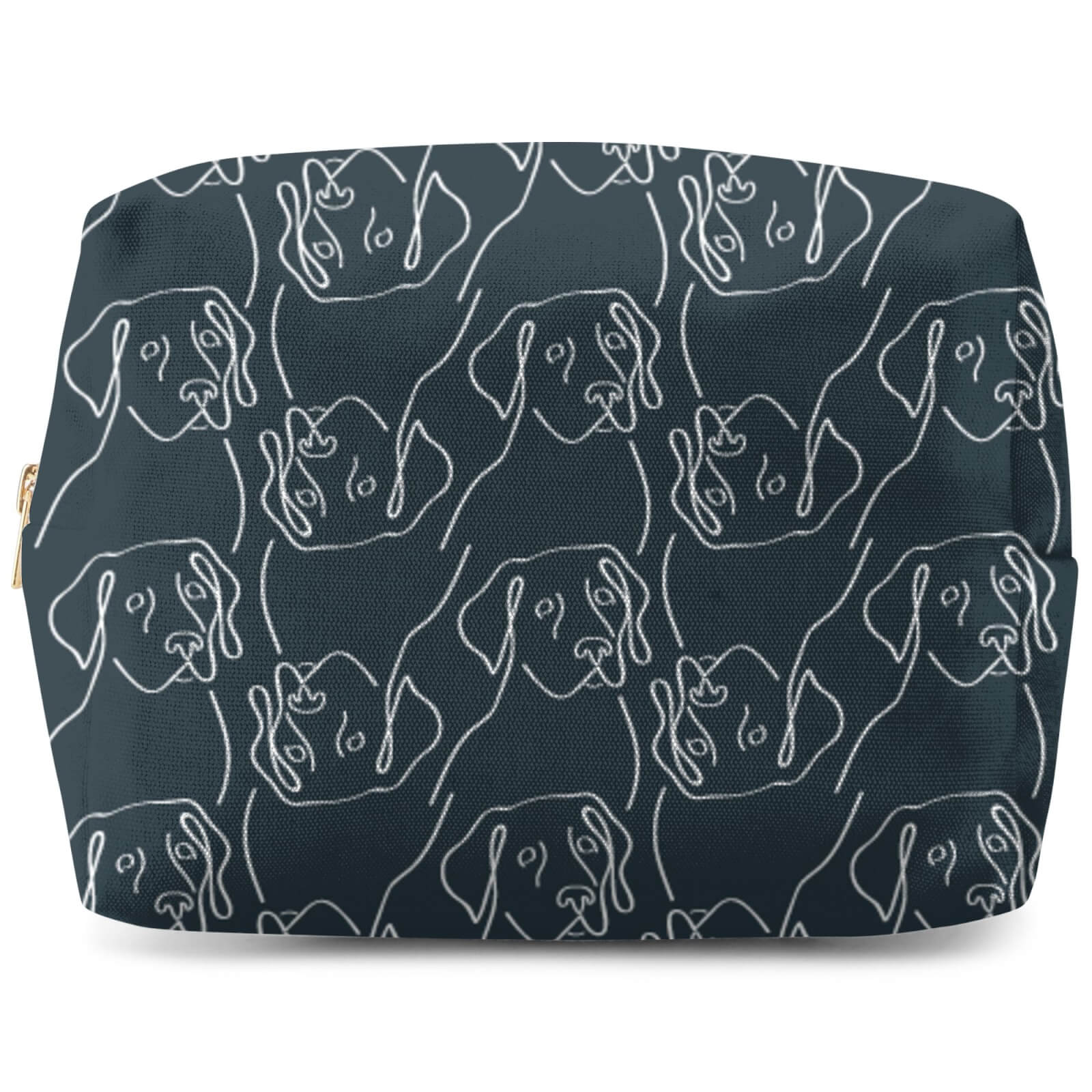 Abstract Dog Pattern Wash Bag