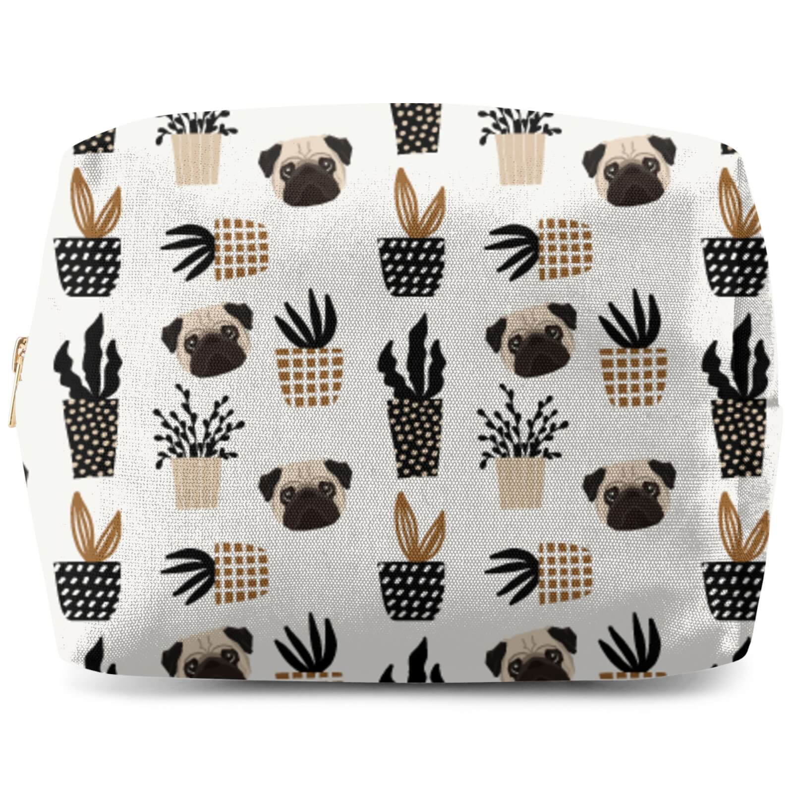 Pug & Cactus Wash Bag