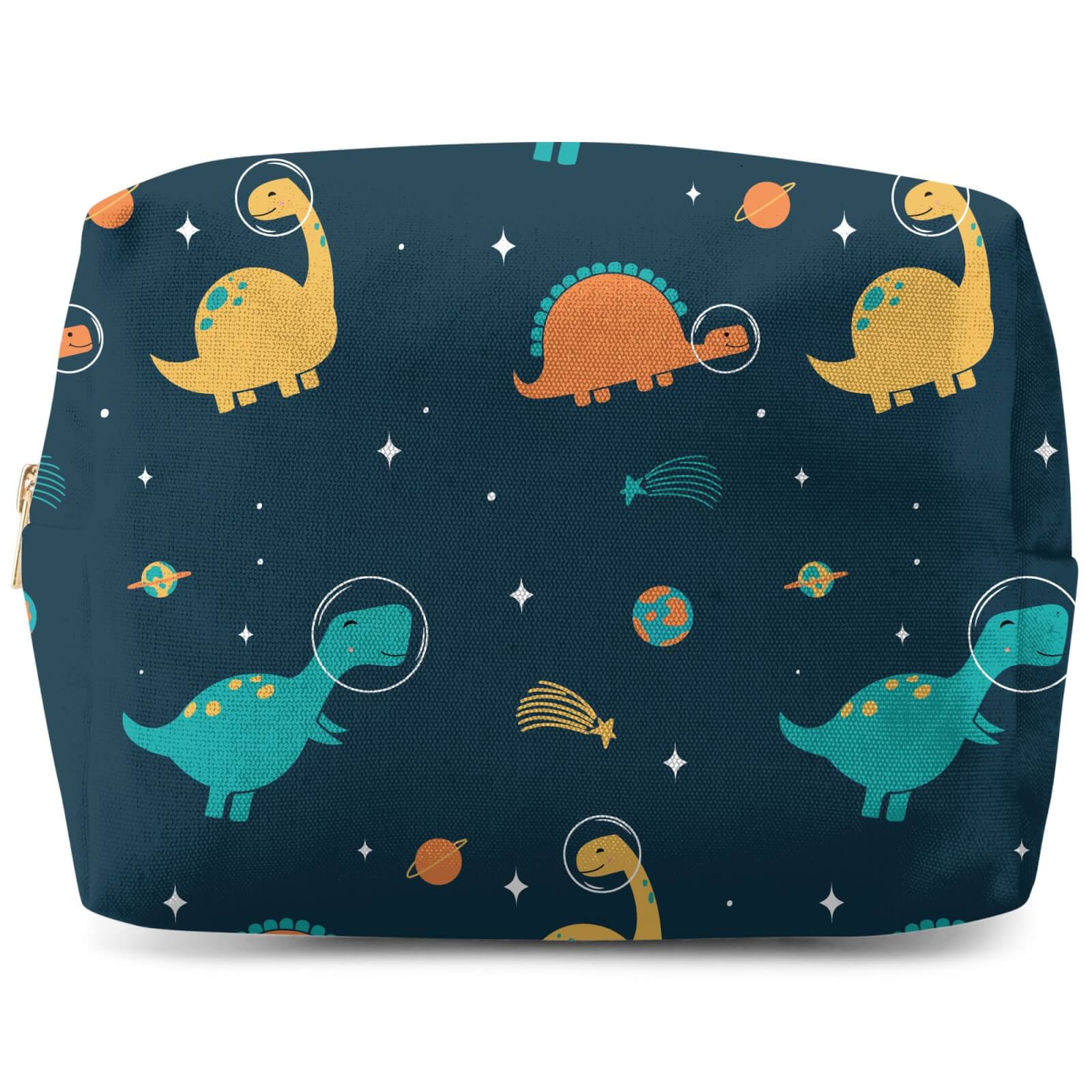 Space Dino Pattern Wash Bag