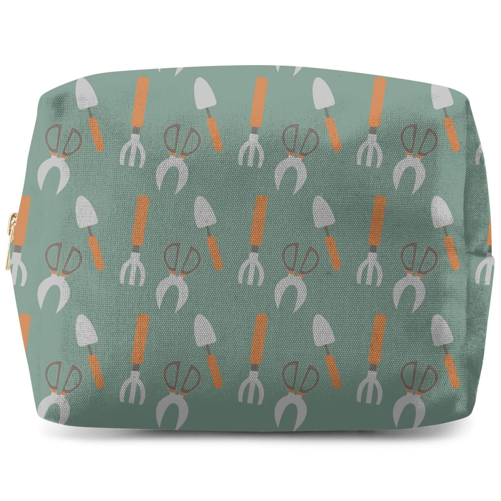 Garden Tools Print Wash Bag