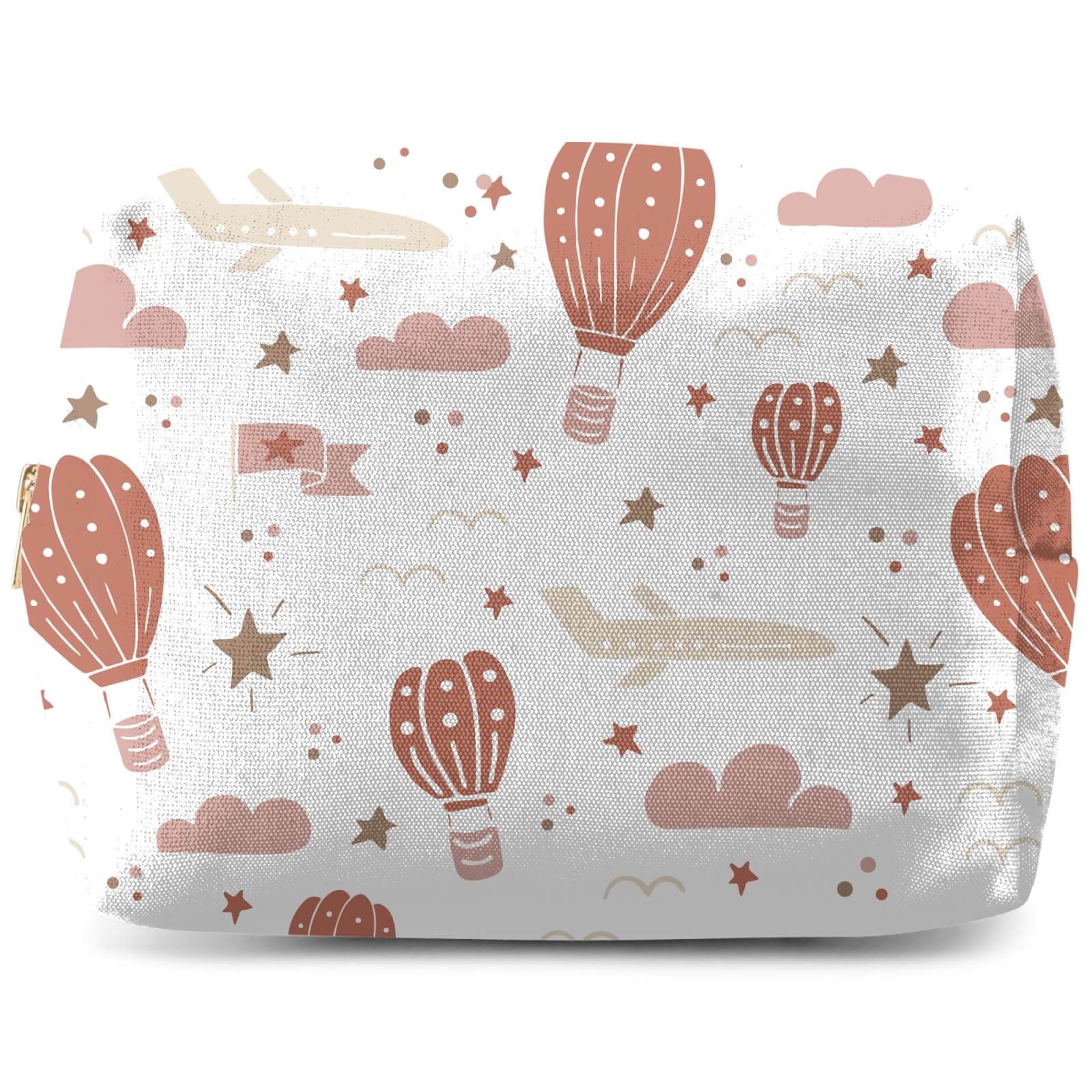 Earth Toned Kids Pattern Wash Bag