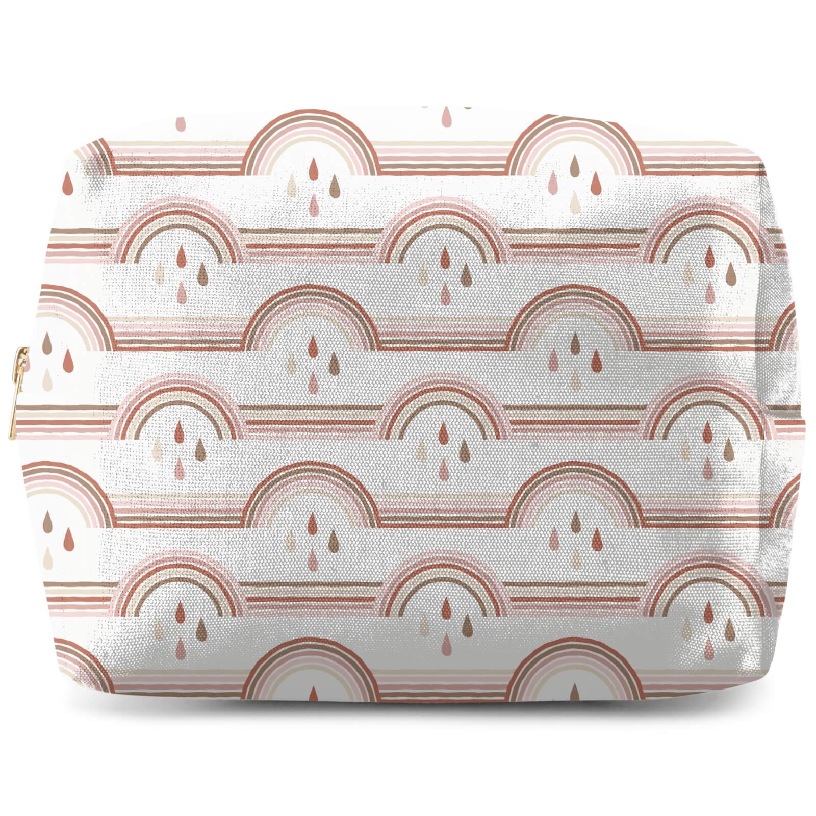 Neutral Rainbow Wash Bag