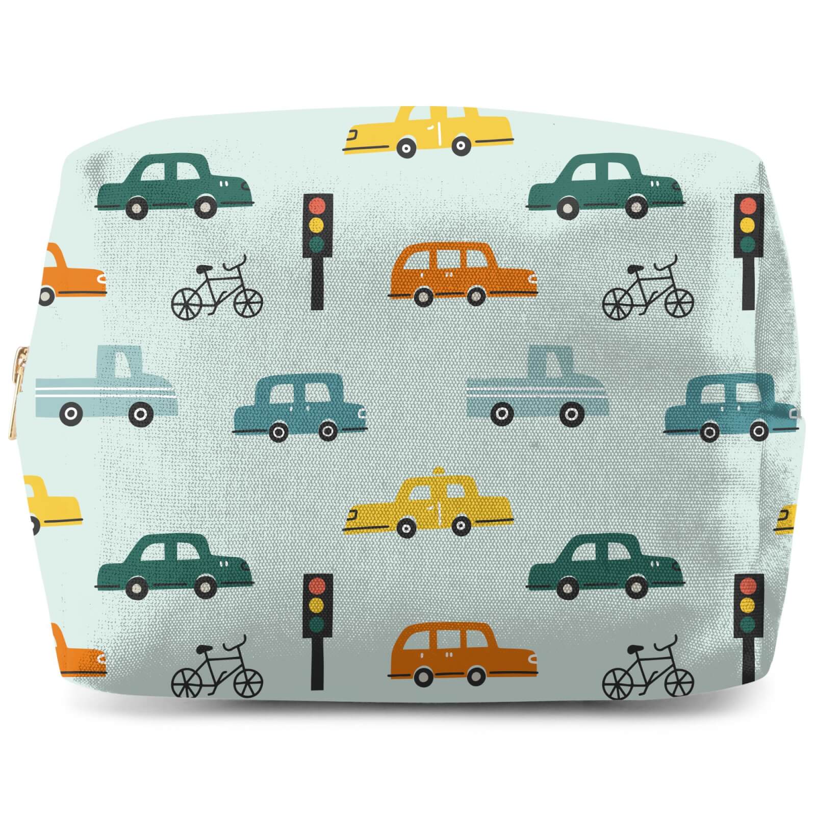 Traffic Pattern Wash Bag