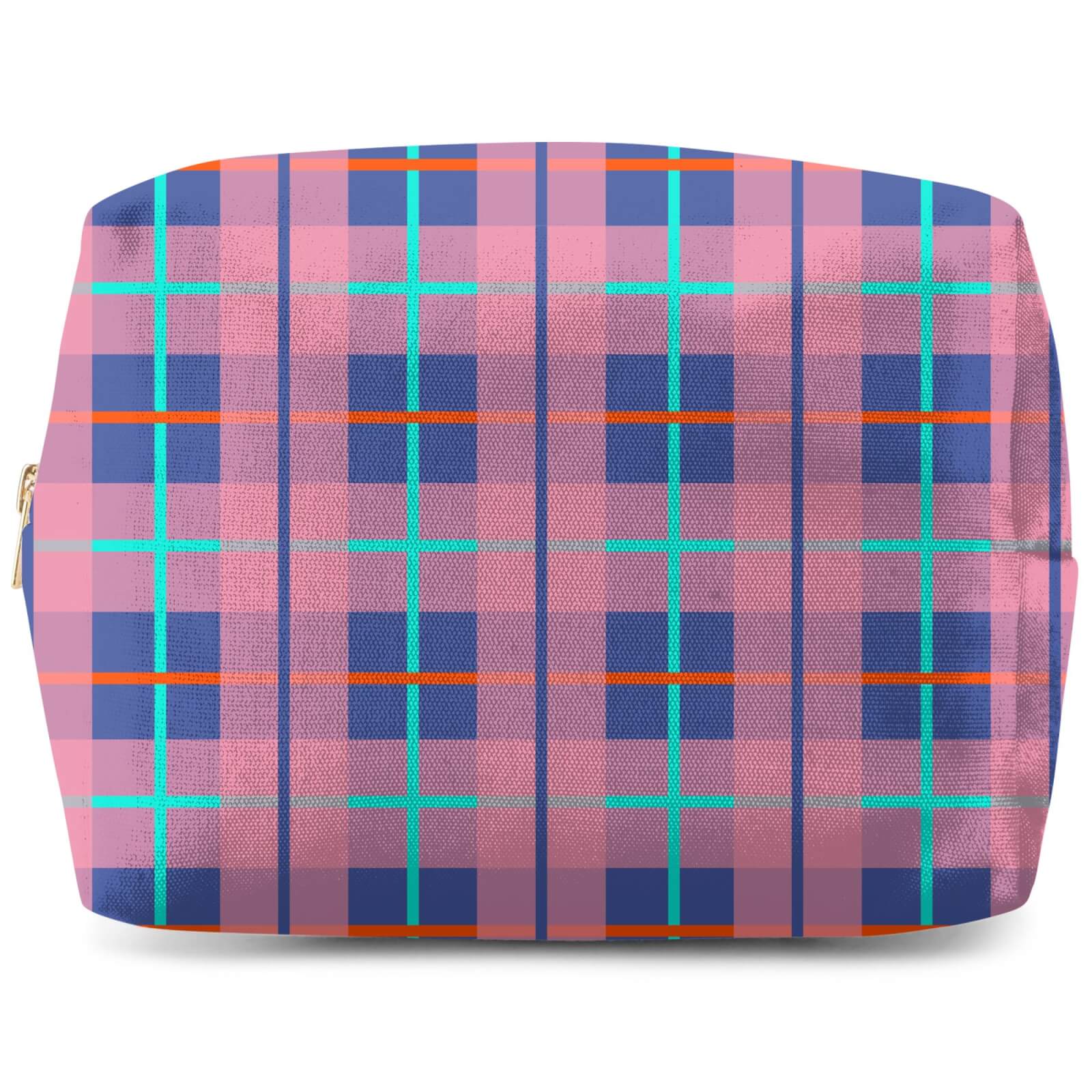 Modern Tartan Wash Bag