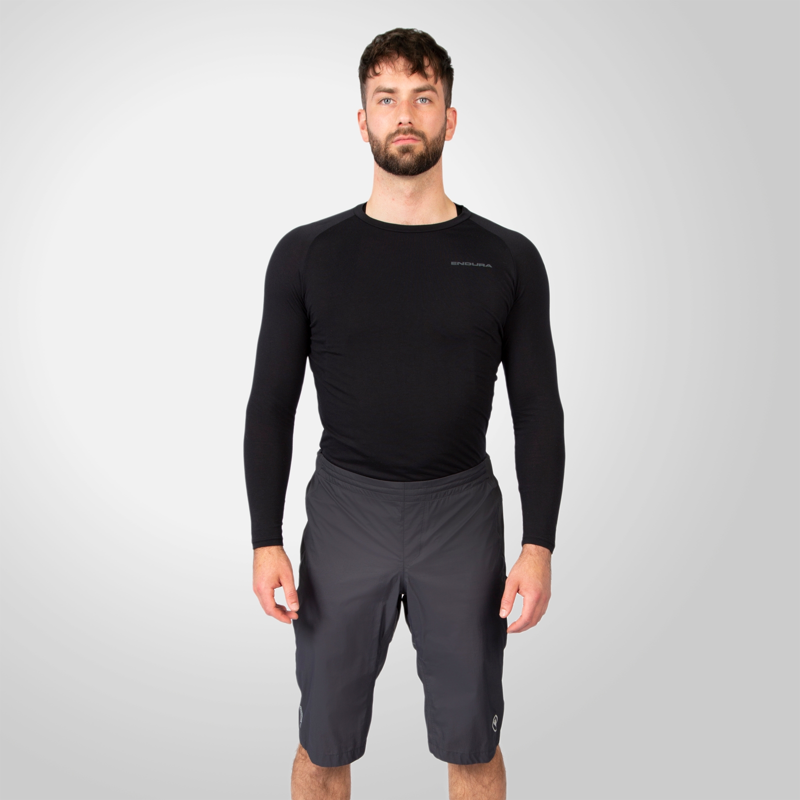 Endura Men's GV500 Waterproof Shorts - Anthracite | Extra 10% off first order.