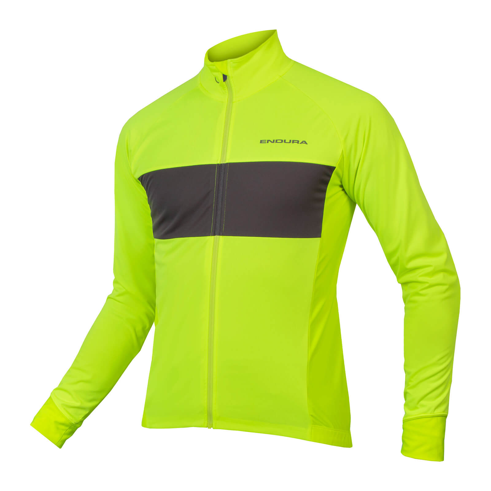 Endura Men's FS260 Jetstream L/S Jersey II - Bright Yellow | Extra 10% off first order.