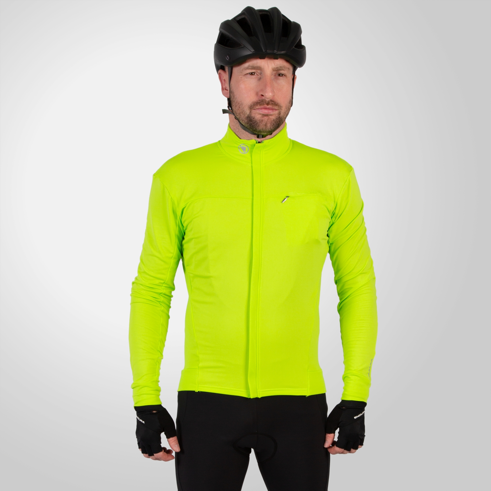 Endura Men's Xtract Roubaix L/S Jersey - Bright Yellow | Extra 10% off first order.