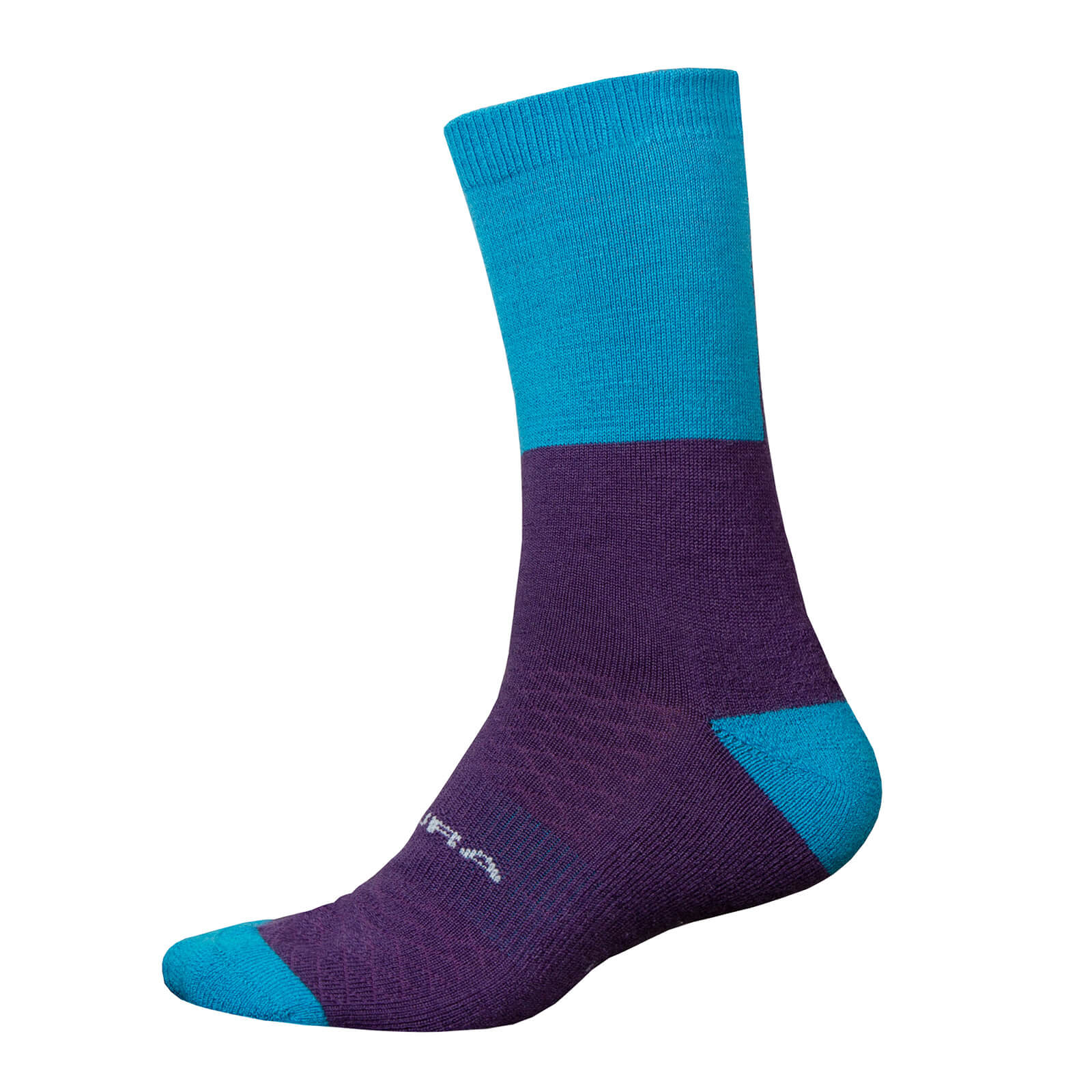Endura Men's BaaBaa Merino Winter Sock - Electric Blue | Extra 10% off first order.