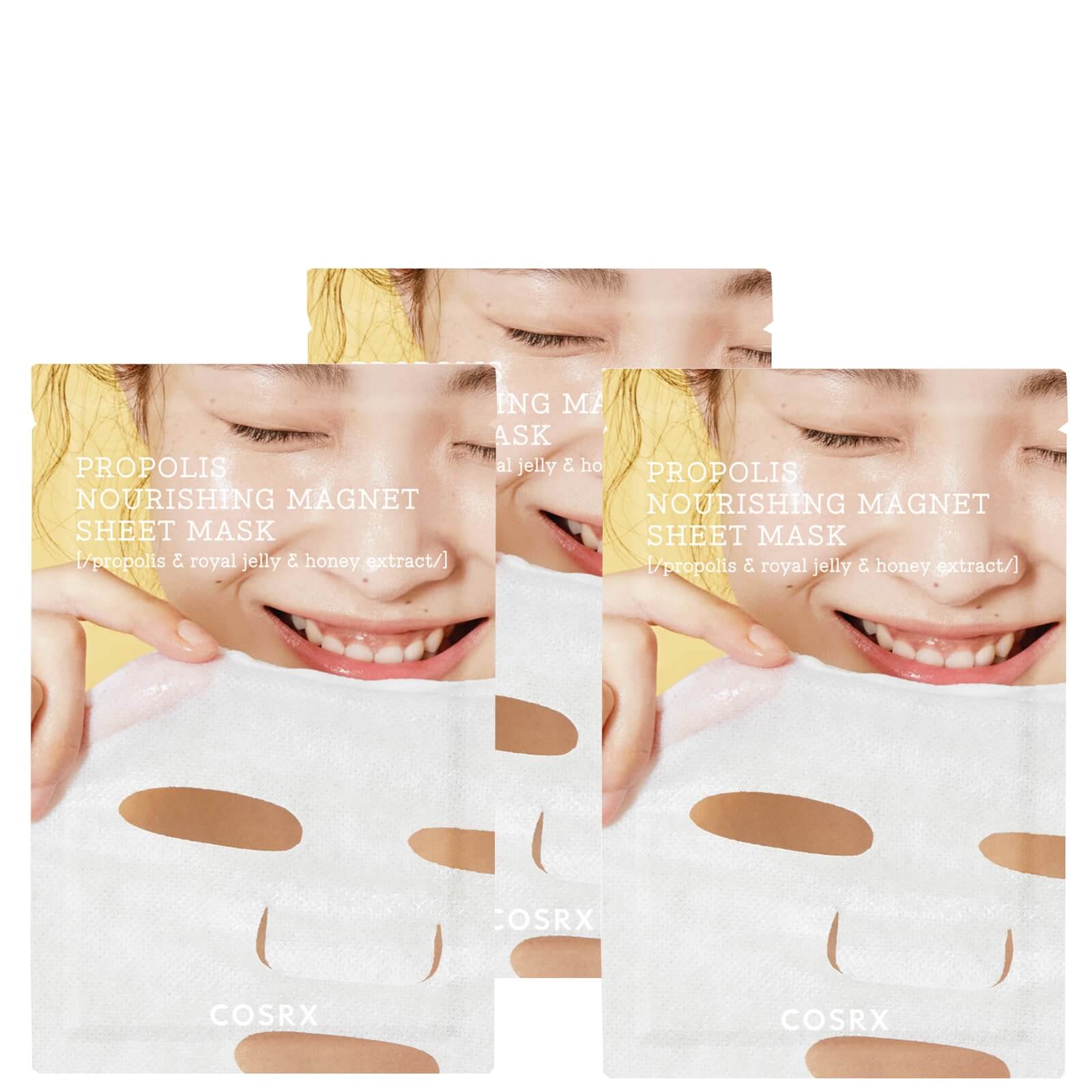 

COSRX Full Fit Propolis Nourishing Magnet Sheet Mask (Pack of 3)