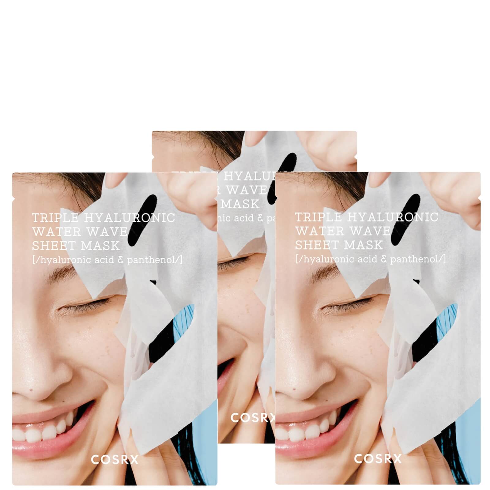 

COSRX Triple Hyaluronic Water Wave Sheet Mask (Pack of 3)