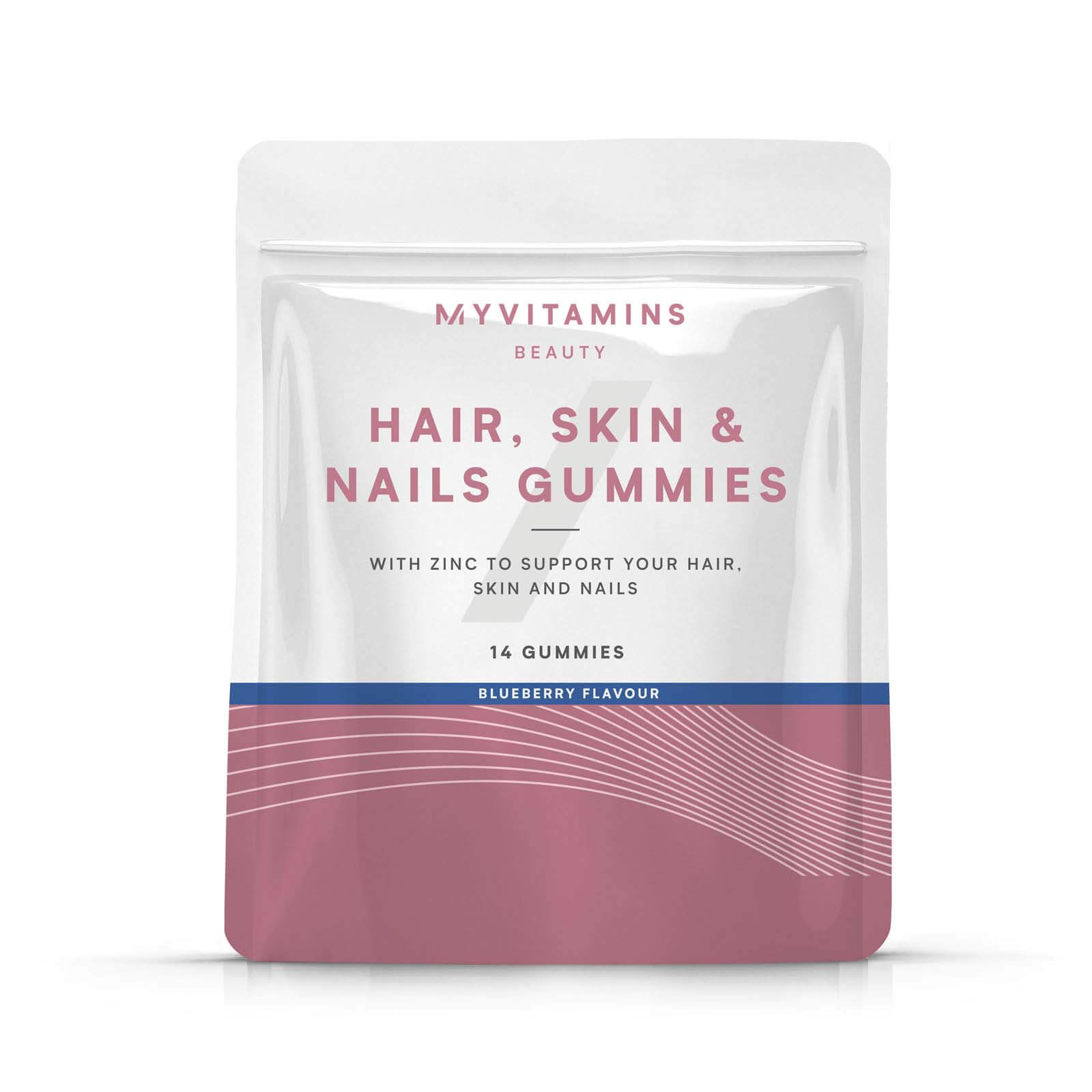Myvitamins Hair Skin and Nails Gummies (Sample) - 14gummies - Blueberry