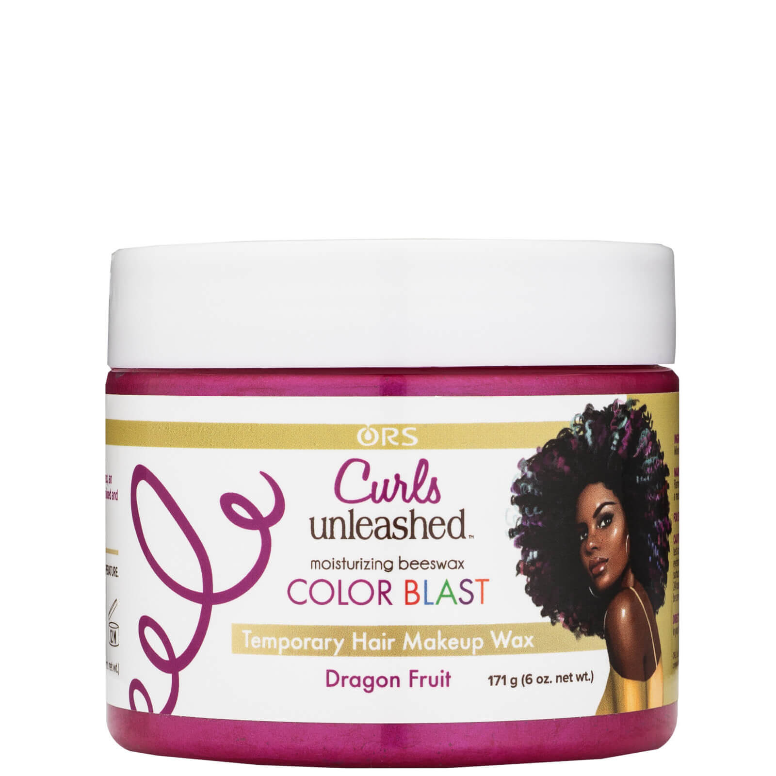 Image of Hair Makeup Wax Curls Unleashed Colour Blast Temporary - Dragon Fruit ORS