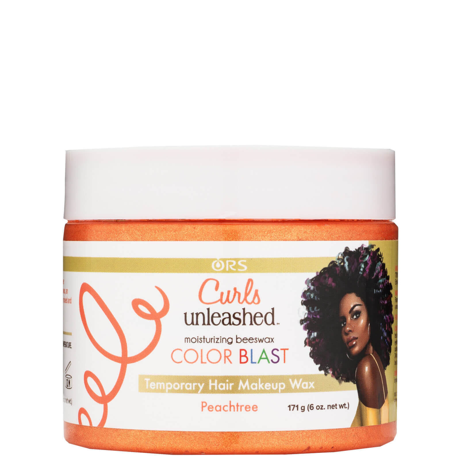 Image of Hair Makeup Wax Curls Unleashed Colour Blast Temporary - Peachtree ORS