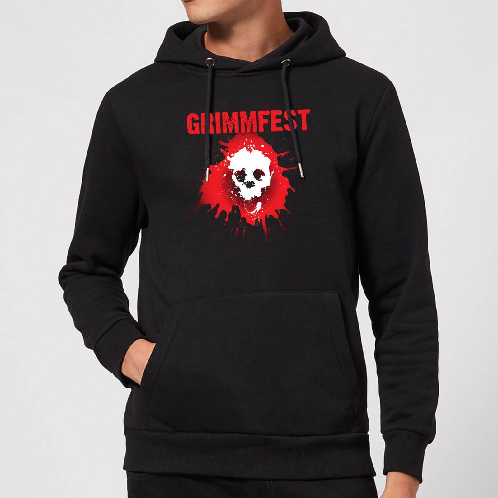 Grimmfest Logo Hoodie - Black - XL - Black