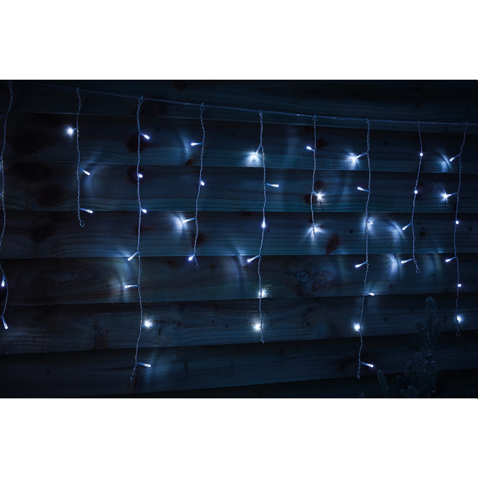 Photo of 480 Led Timer Icicle String Christmas Lights - Bright White