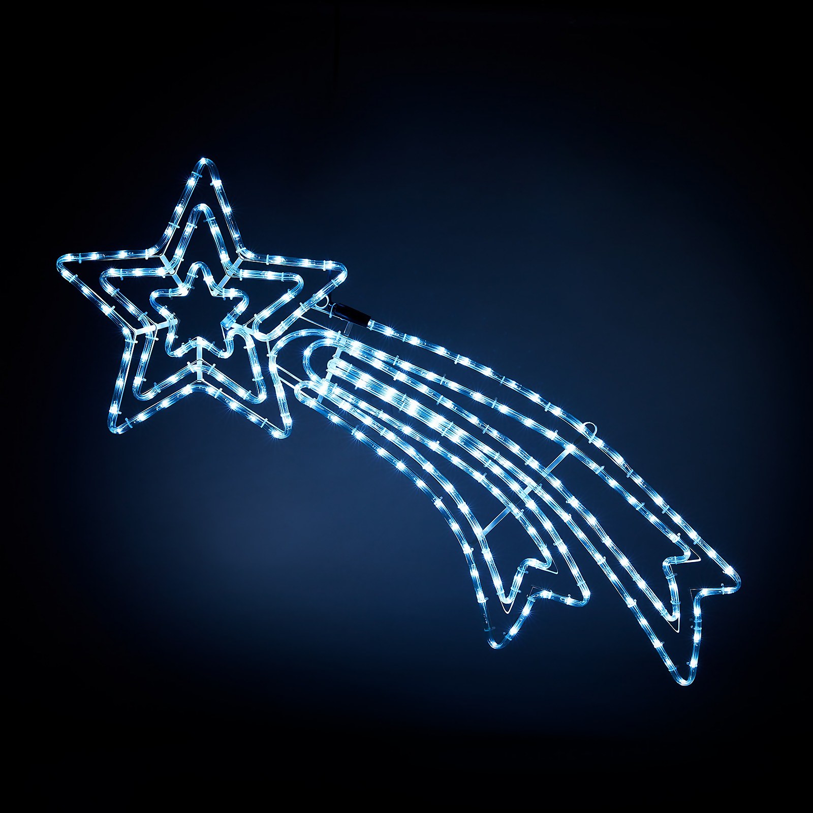 Photo of Shooting Star Twinkle Led Rope Outdoor Christmas Light Decoration - 116cm