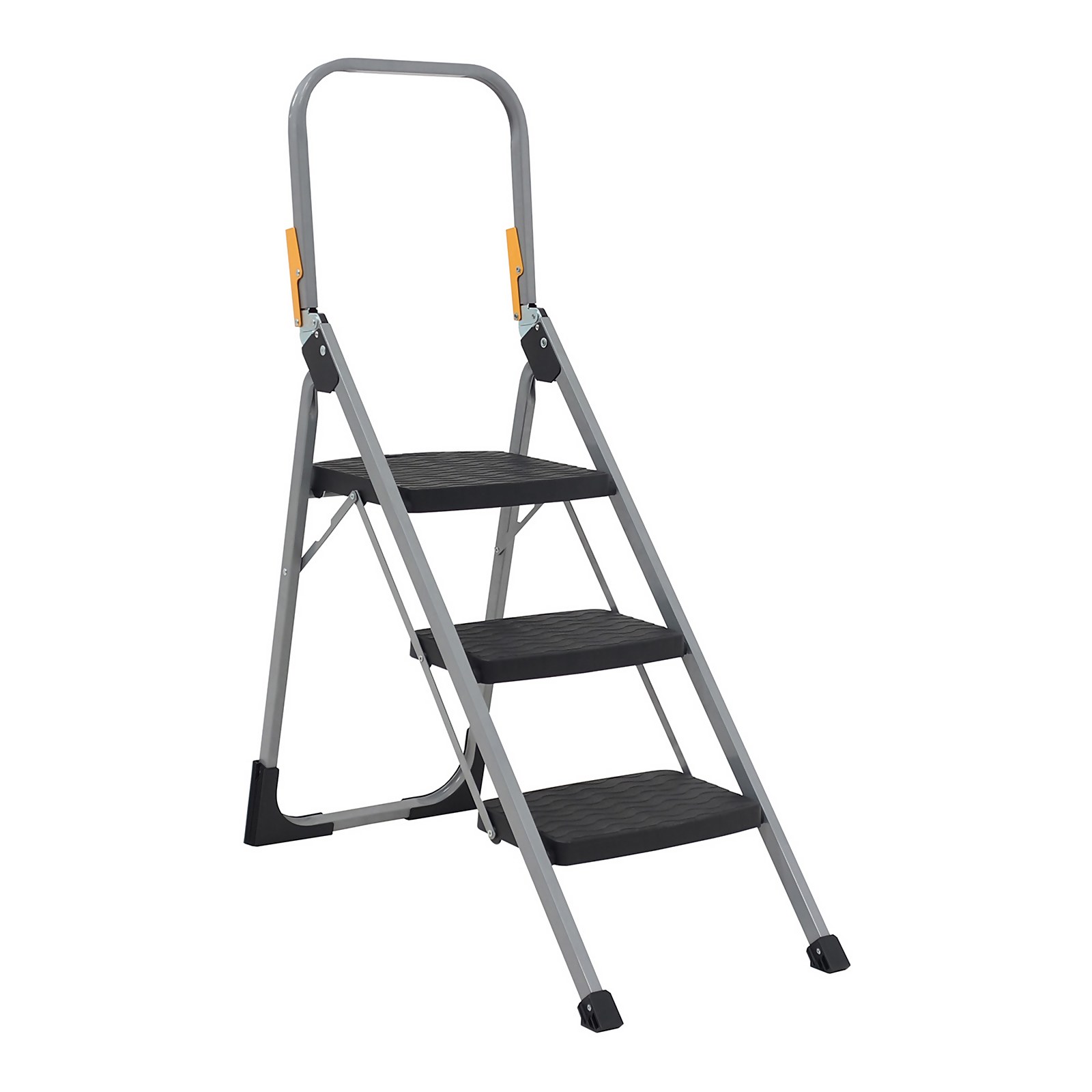 Photo of Rhino 3 Tread Professional Stair Ladder With High Handrail