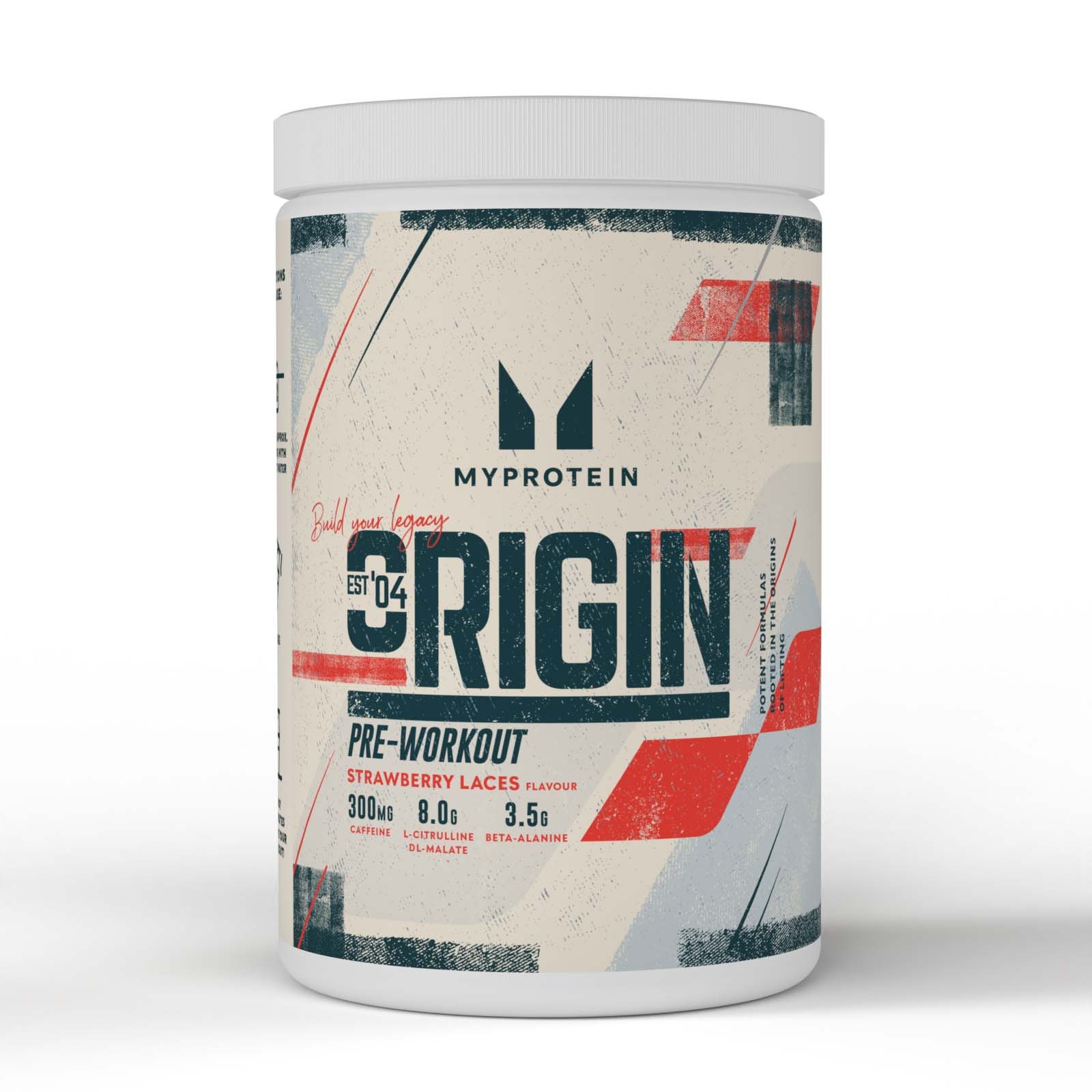 Myprotein UK MyProtein Origin Pre-Workout (Alpha) - 30servings - Strawberry Laces