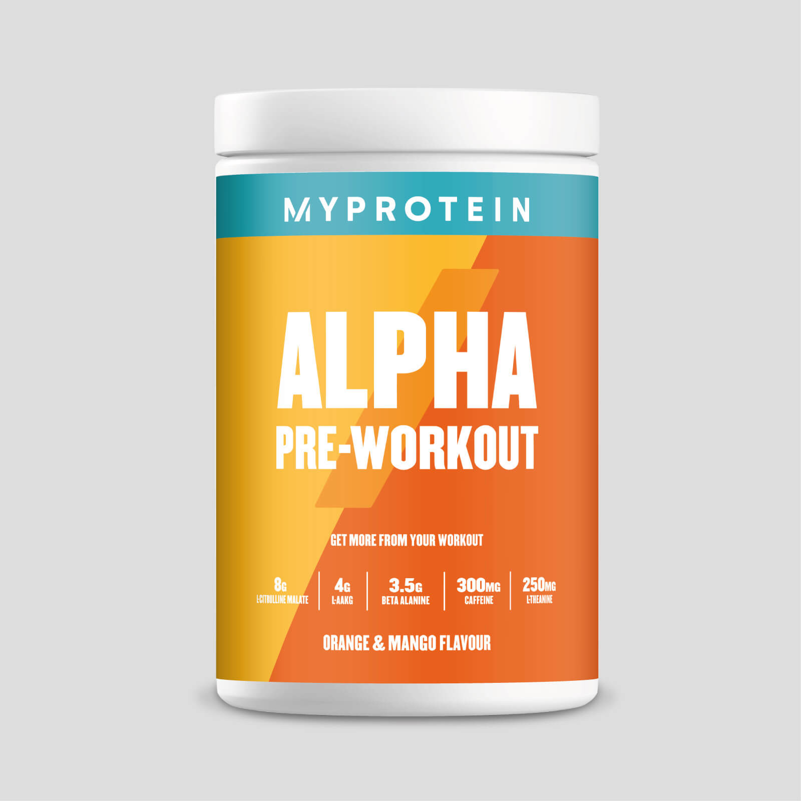 Alpha Pre-Workout - 600g - Orange et Mangue