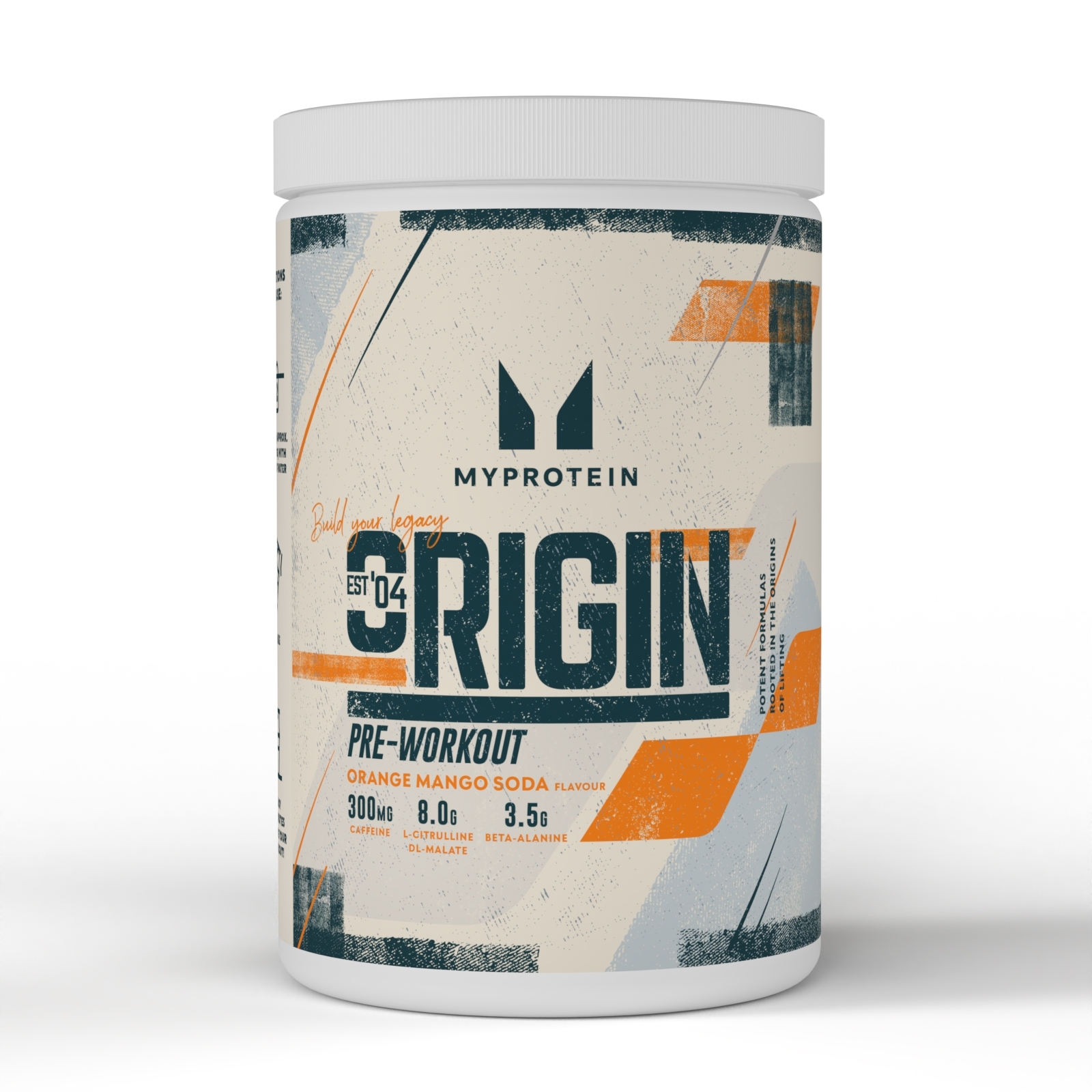 Myprotein UK MyProtein Origin Pre-Workout (Alpha) - 600g - Orange Mango Soda