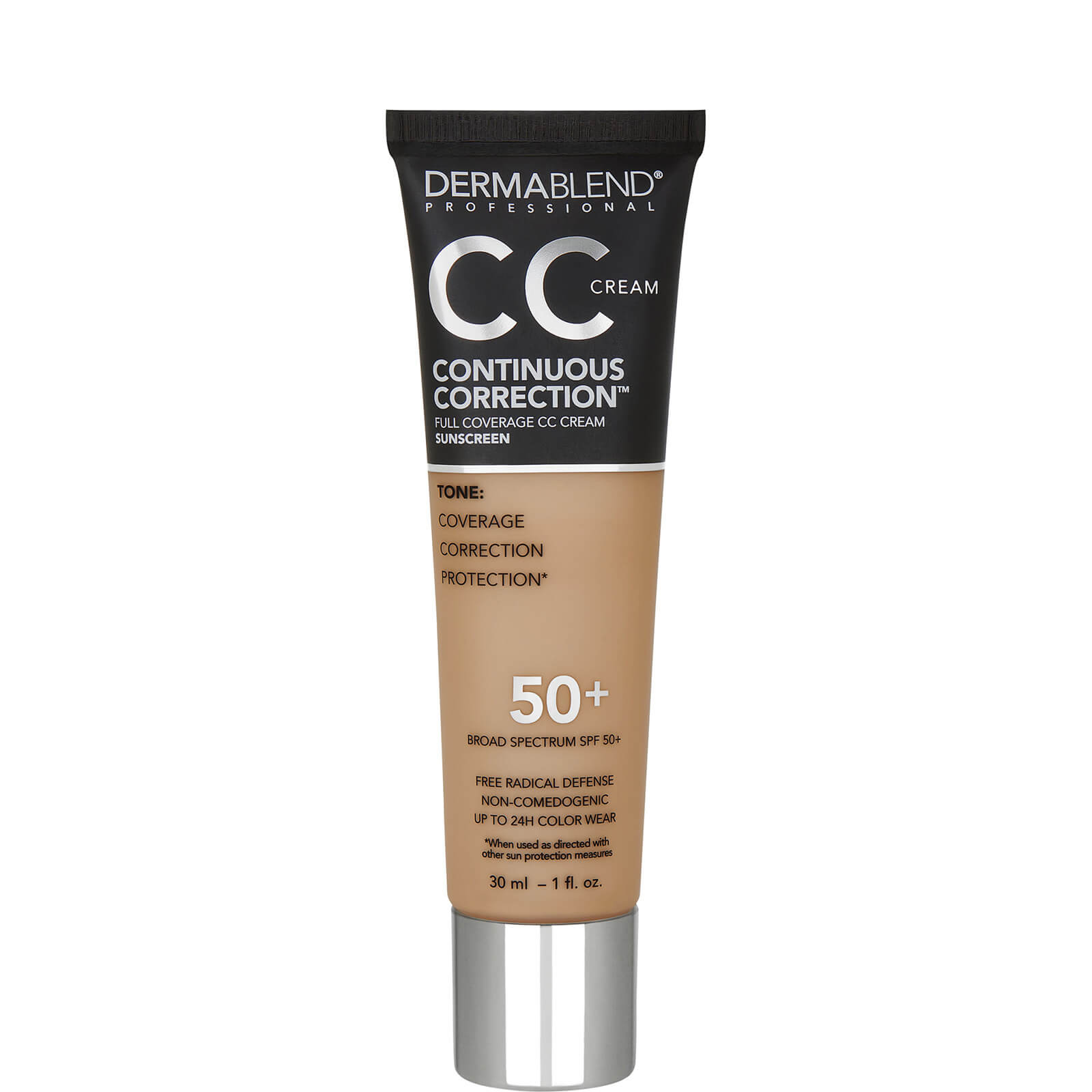 Dermablend Continuous Correction Cc Cream Spf 50 1 Fl. Oz. In 43n Medium 3