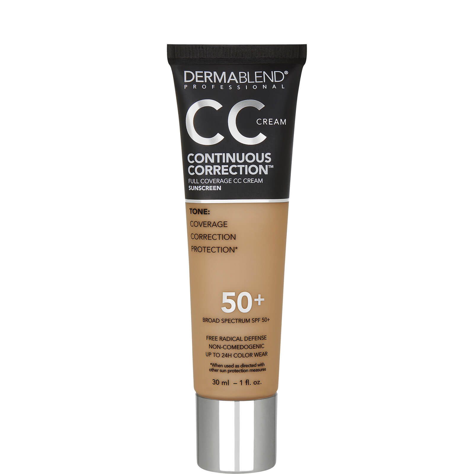 Dermablend Continuous Correction Cc Cream Spf 50 1 Fl. Oz. In 45n Med To Tan