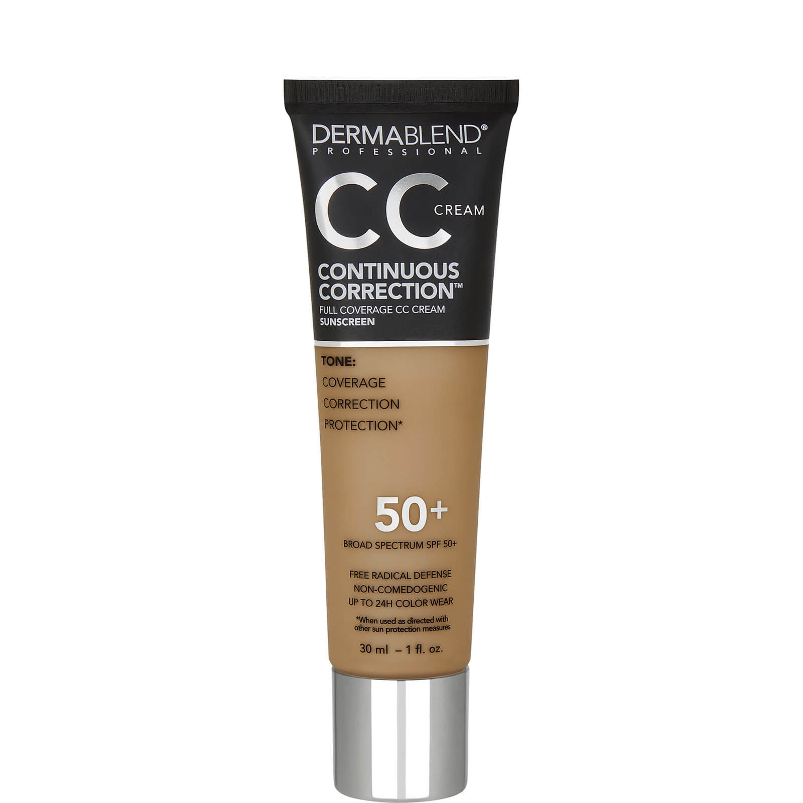 Dermablend Continuous Correction Cc Cream Spf 50 1 Fl. Oz. In 50n Tan 1