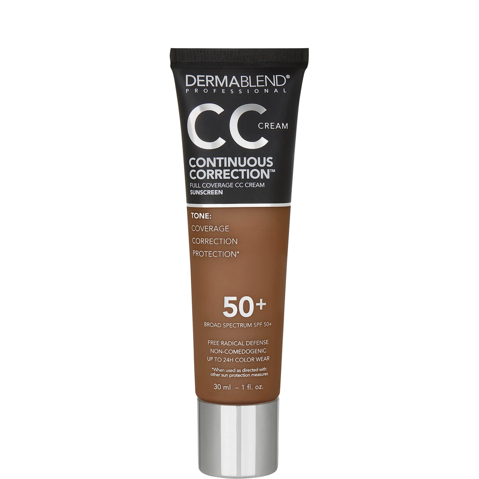 Dermablend Continuous Correction Cc Cream Spf 50 1 Fl. Oz. In 85n Deep 1