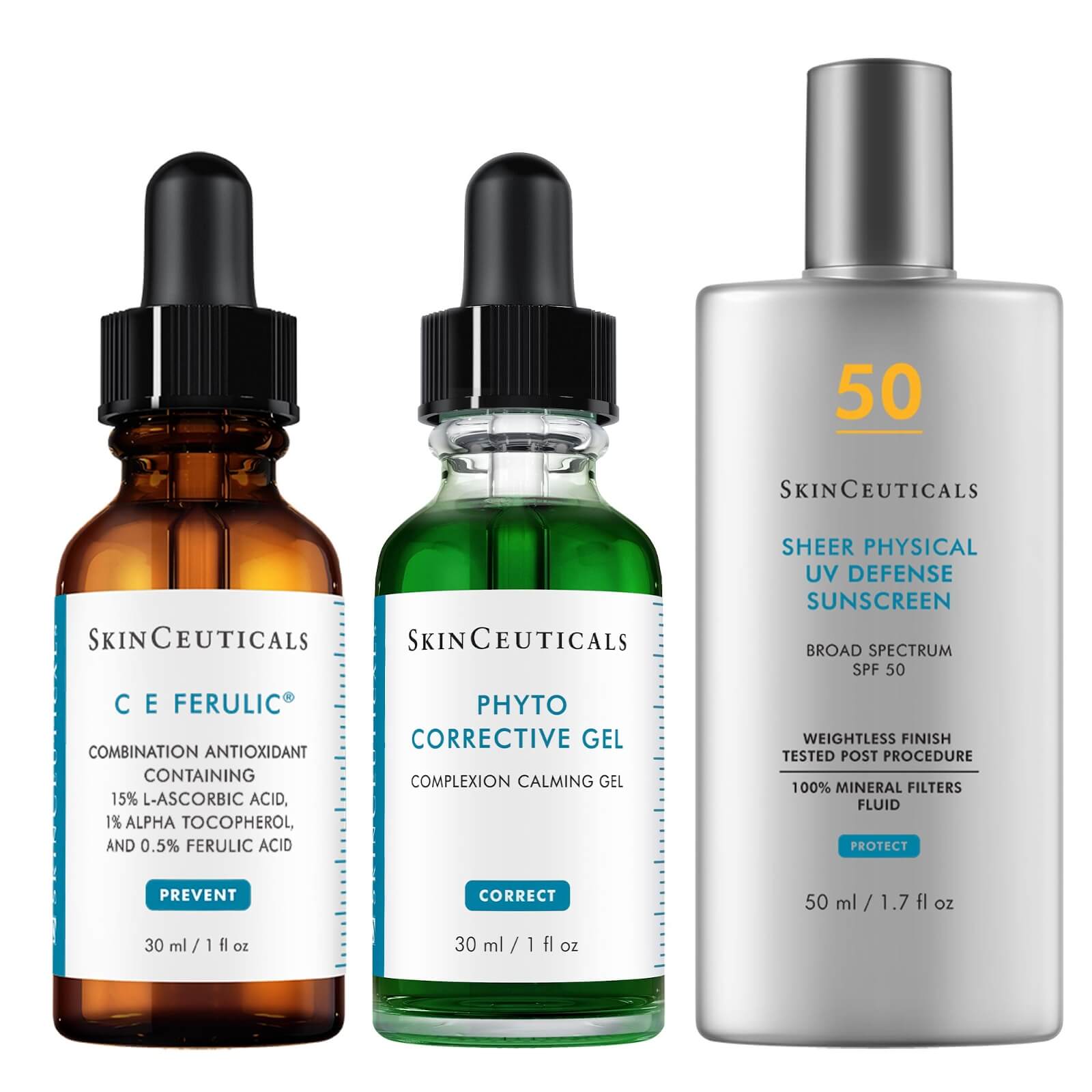 Skinceuticals Vitamin C And Mineral Sunscreen Kit For Sensitive Skin