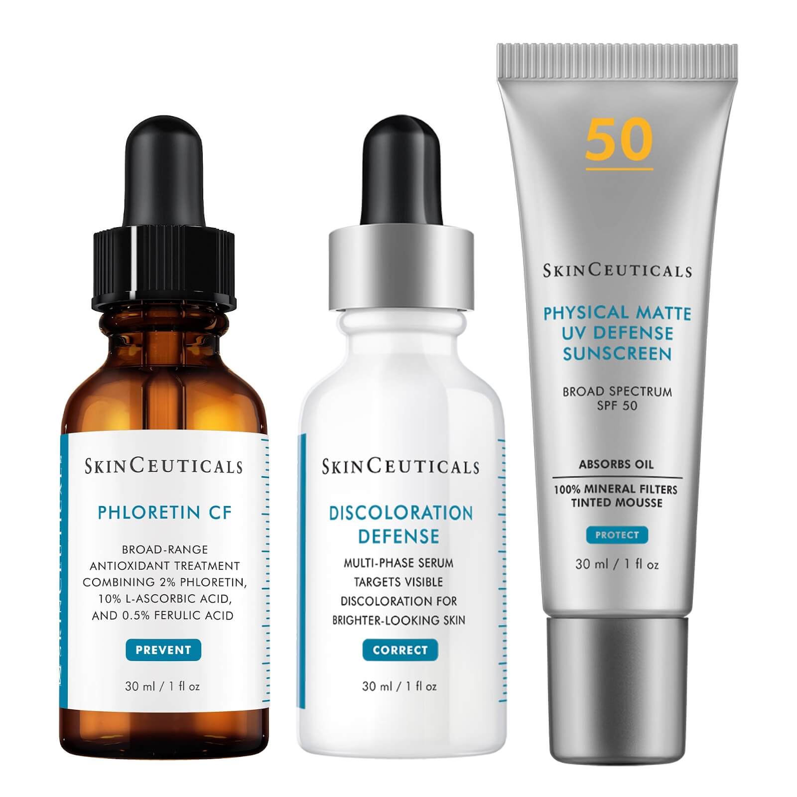 Skinceuticals Vitamin C And Mineral Sunscreen Kit For Discoloration