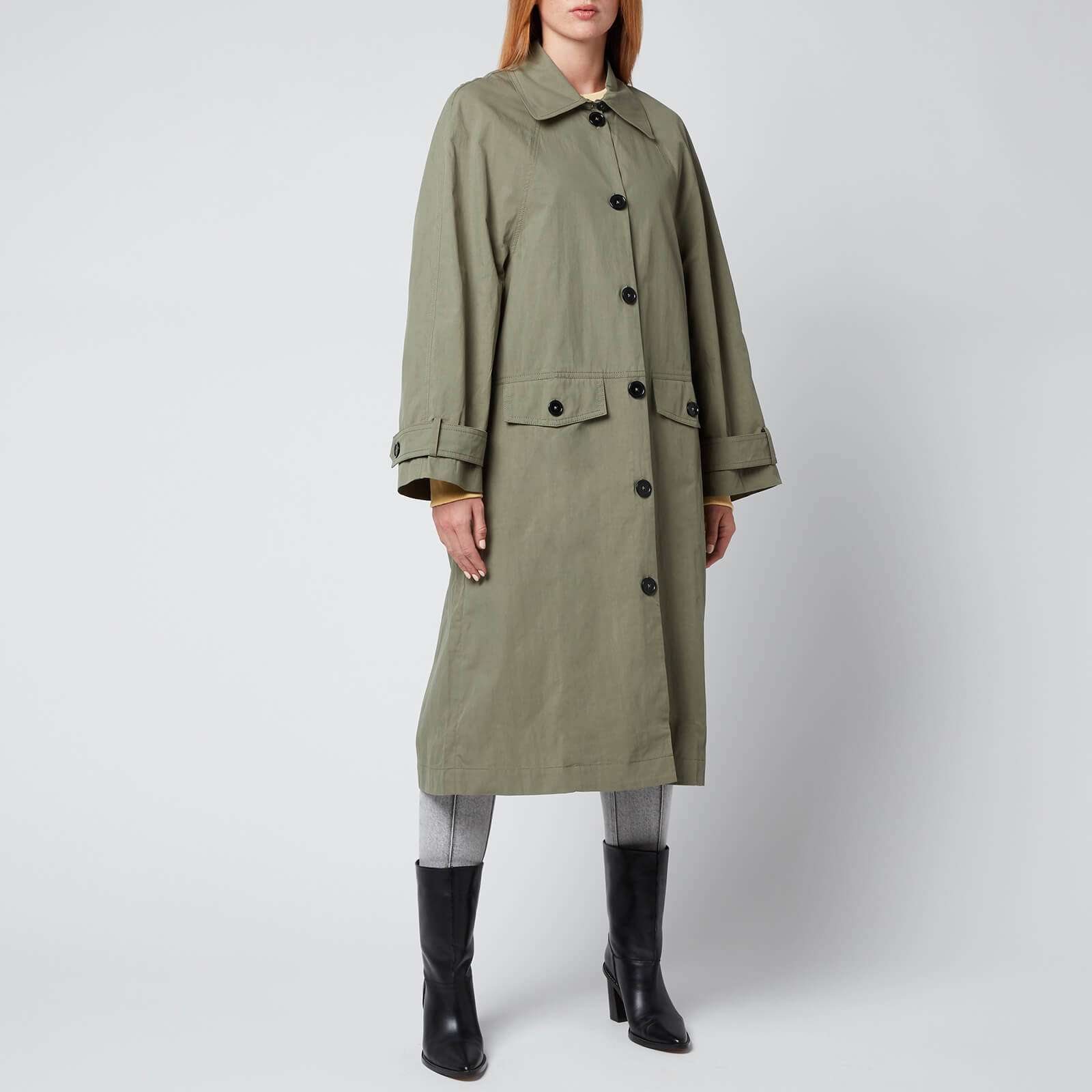 Baum Und Pferdgarten Women's Denelia Jacket - Army Green - EU 36/UK 8