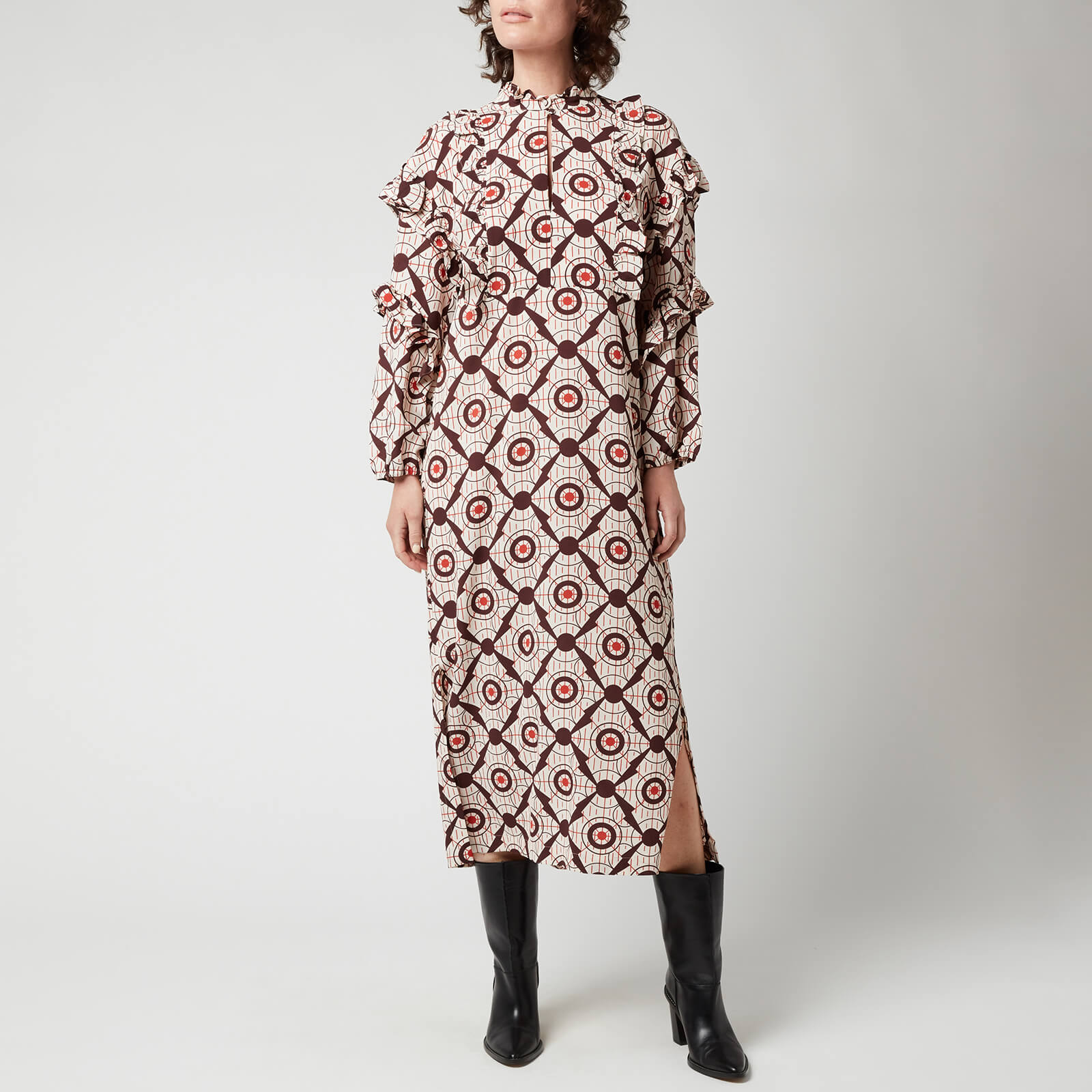 Baum Und Pferdgarten Women's Ahadi Dress - Red Propella - EU 36/UK 8