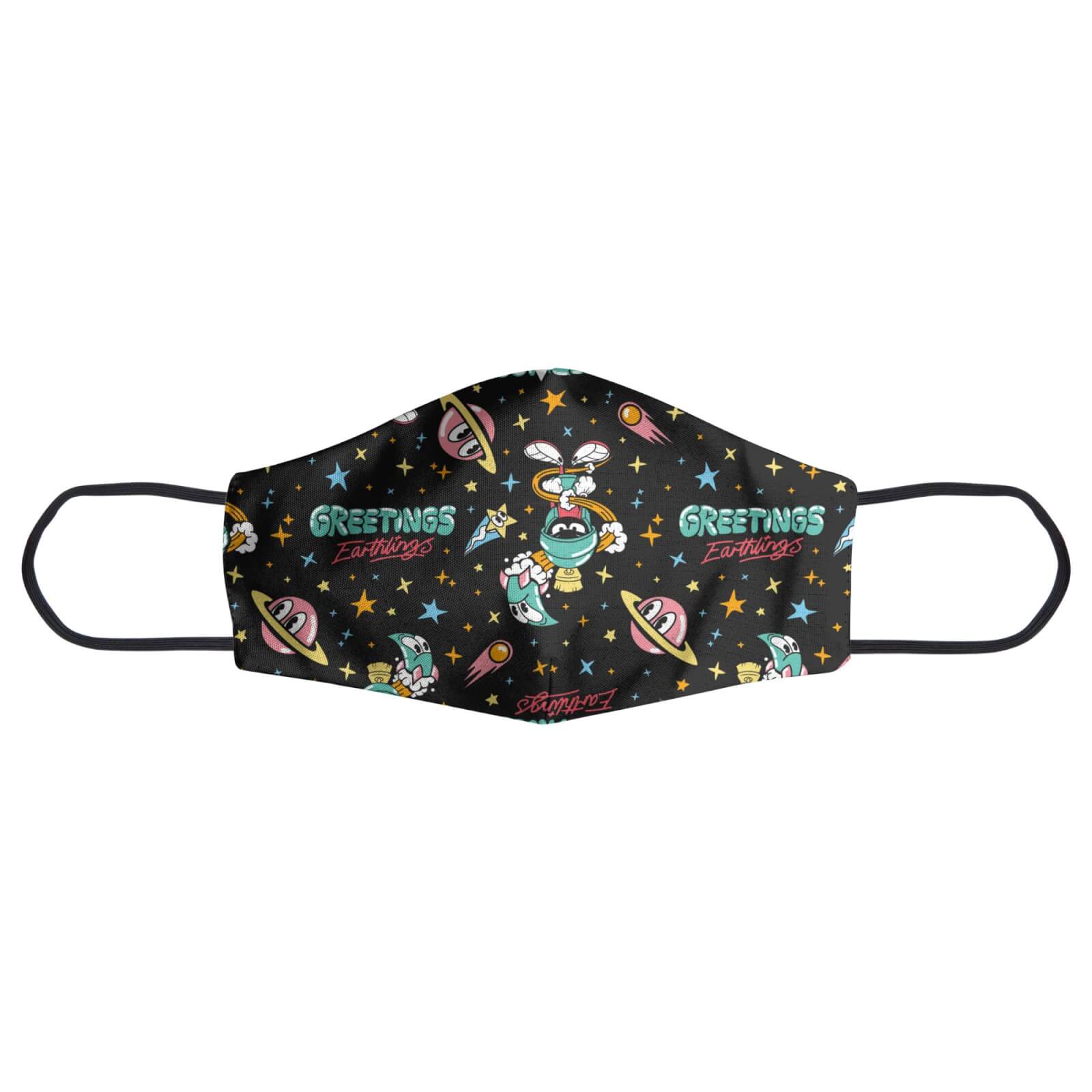 Looney Tunes Greetings Earthling Face Mask - M