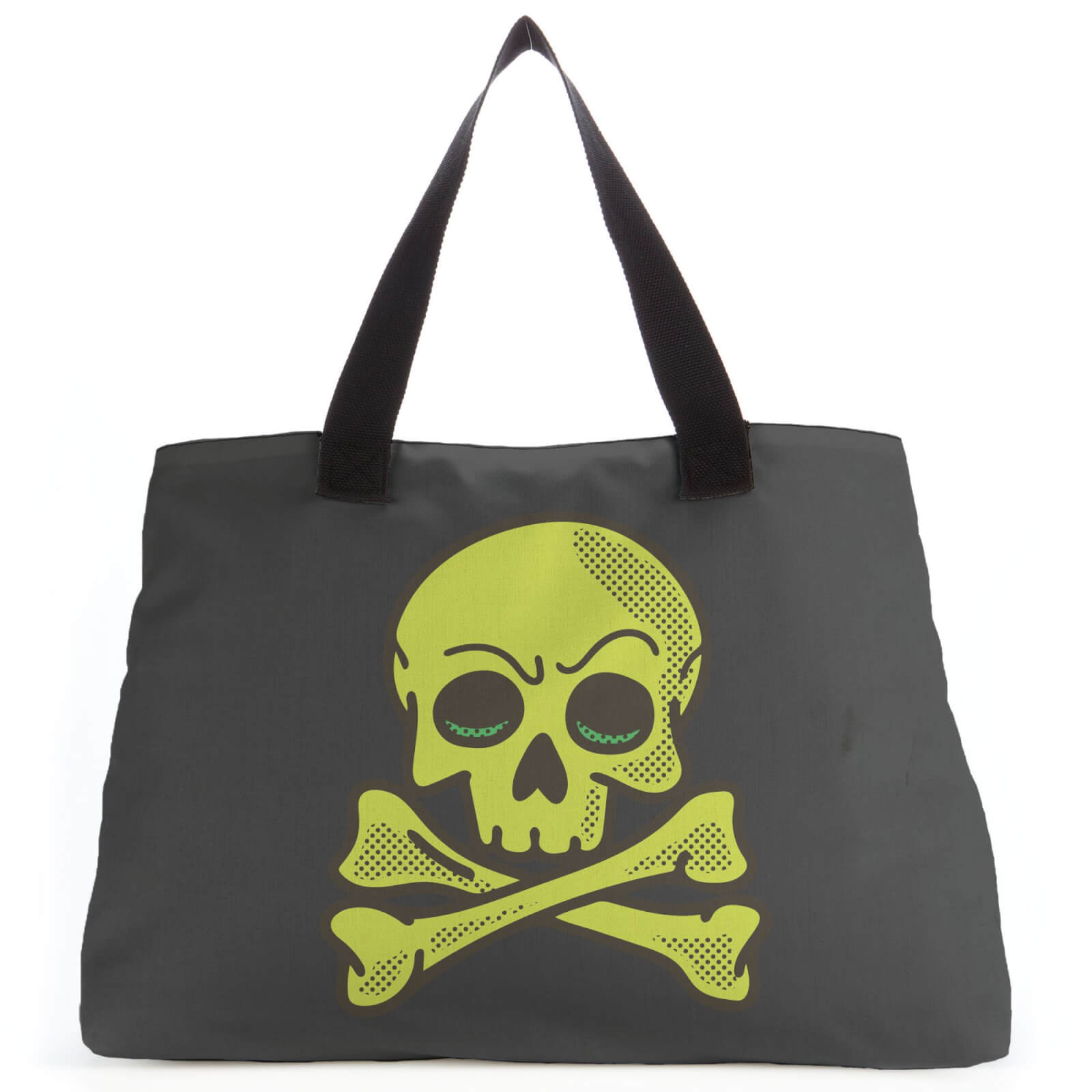 Skater Skull Tote Bag