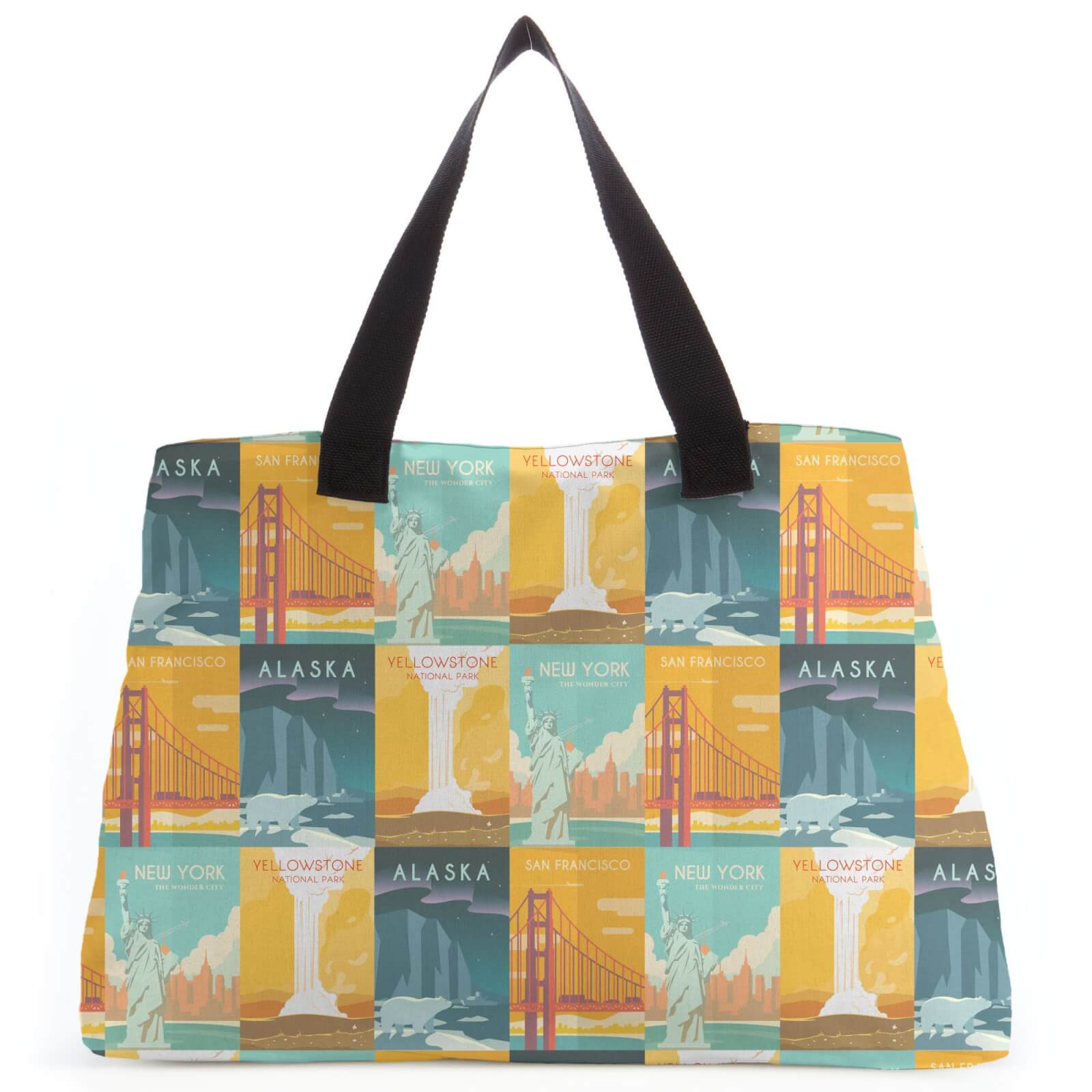 Travel The Americas Tote Bag