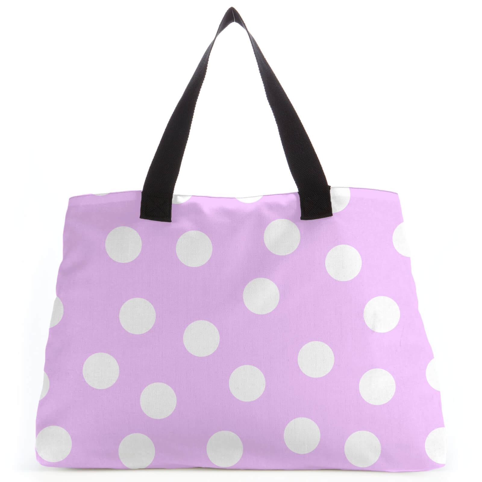 Light Pink Polka Dots Tote Bag