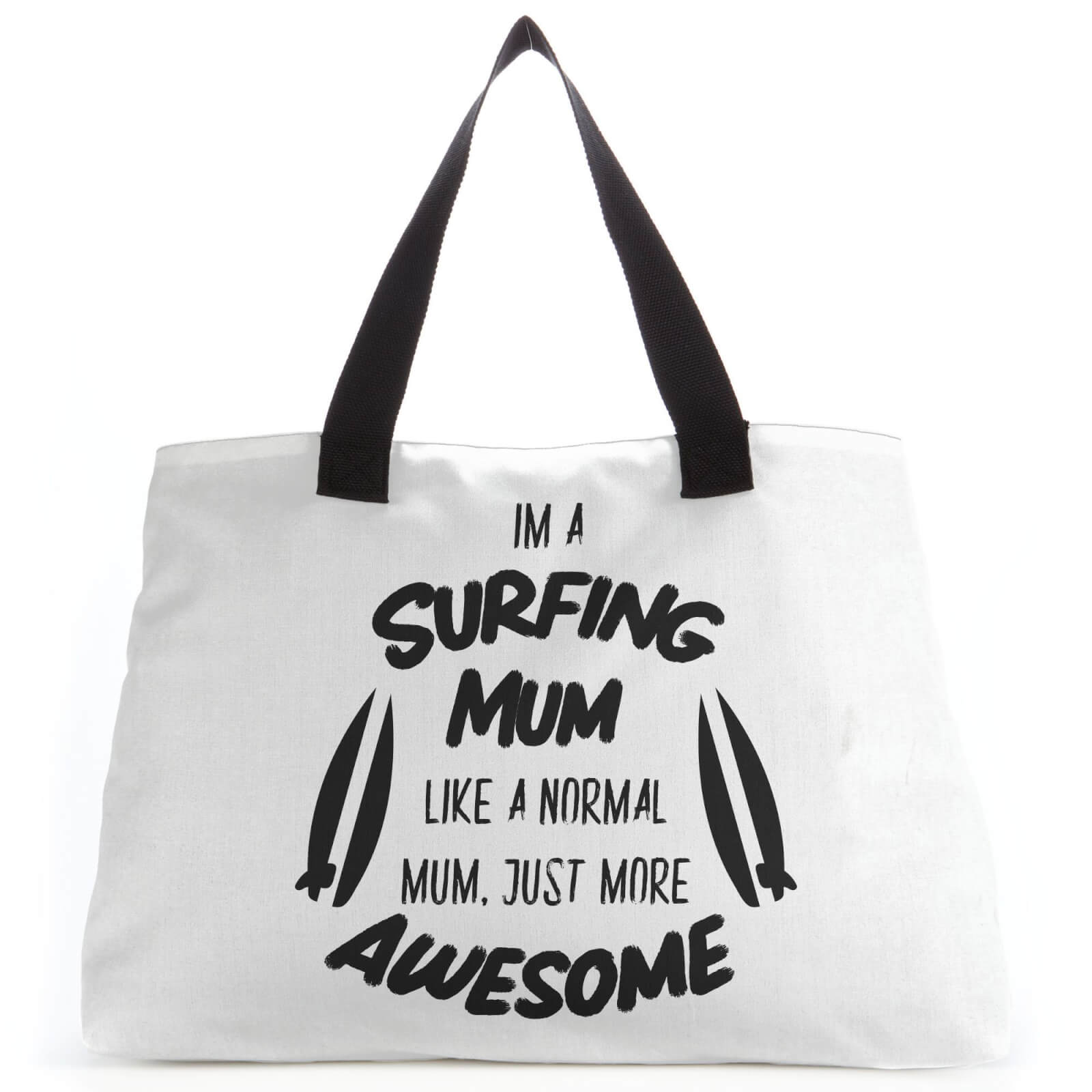 Surfing Mum Tote Bag